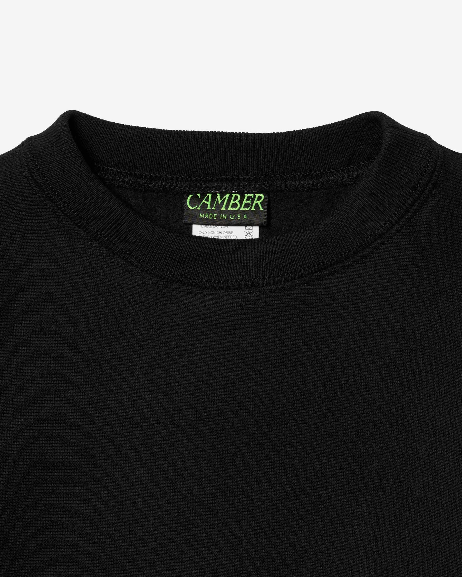 CROSS-KNIT® Crewneck Sweatshirt - Black