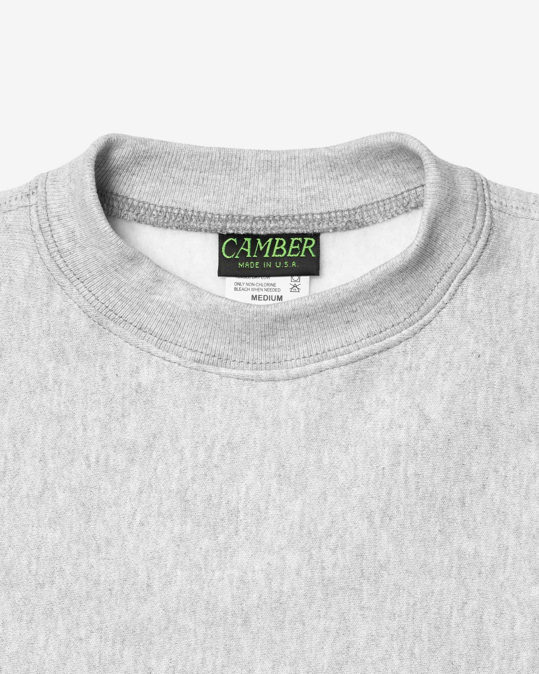 CROSS-KNIT® Crewneck Sweatshirt - Grey