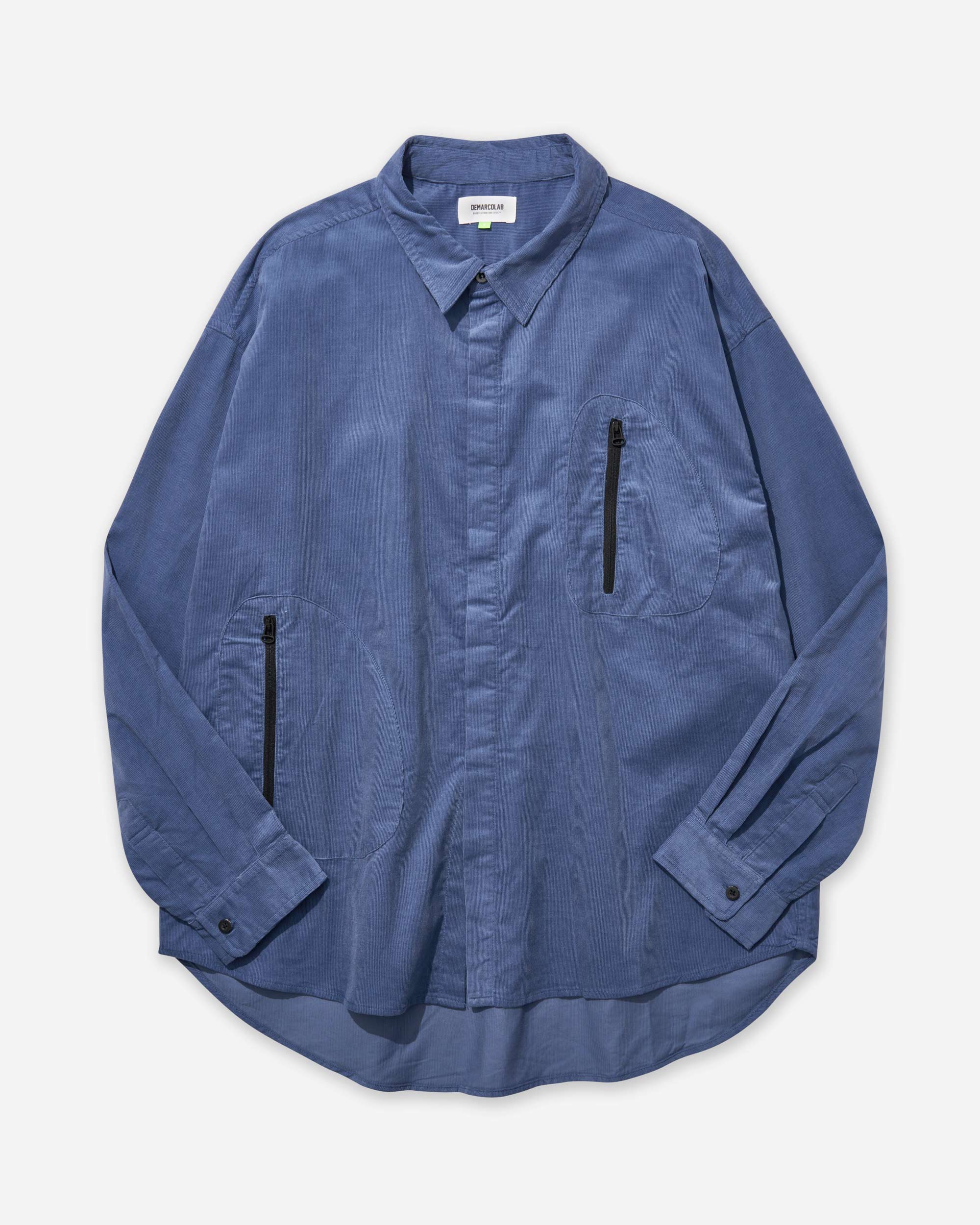 Atom Cord Shirt - Blue