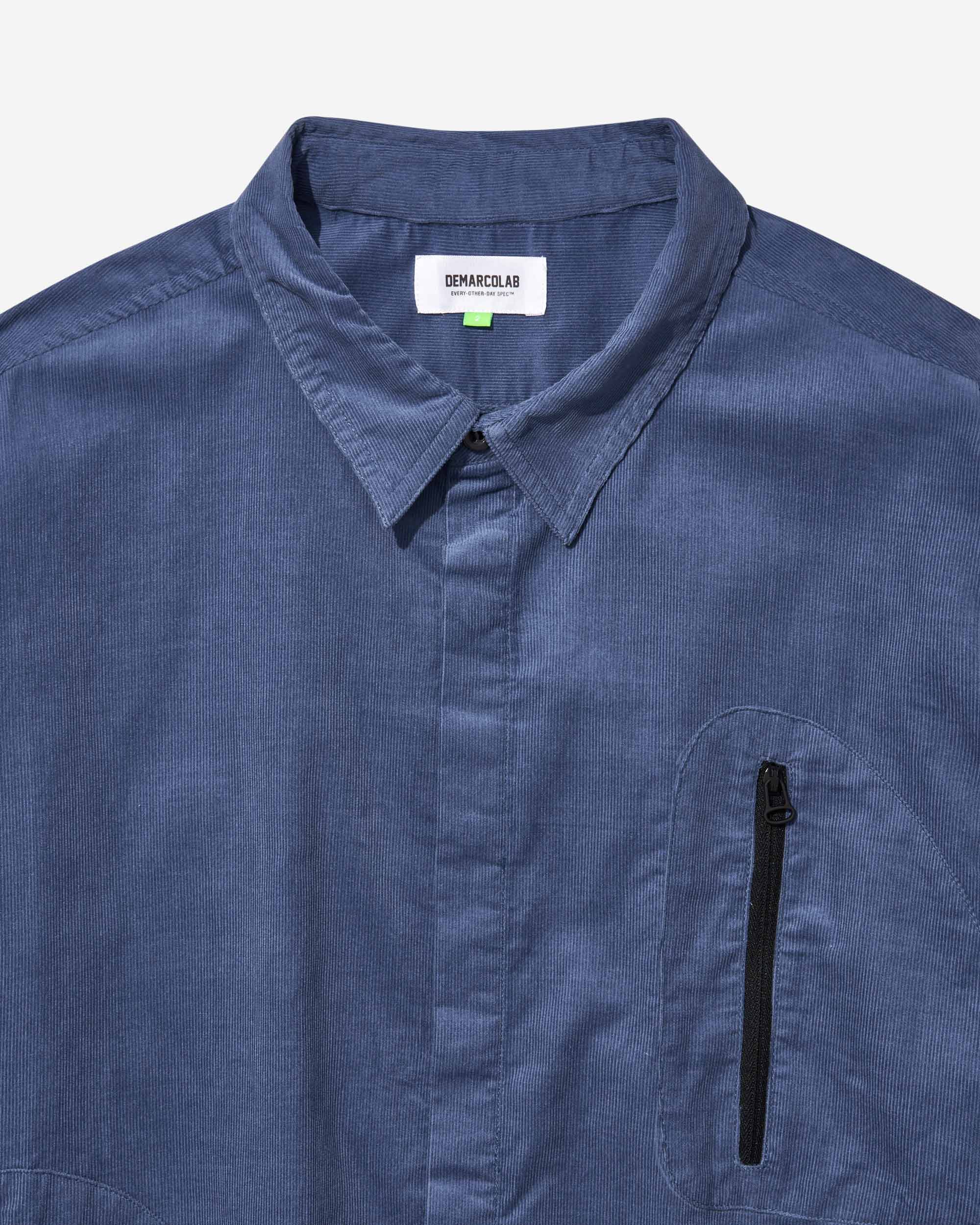 Atom Cord Shirt - Blue