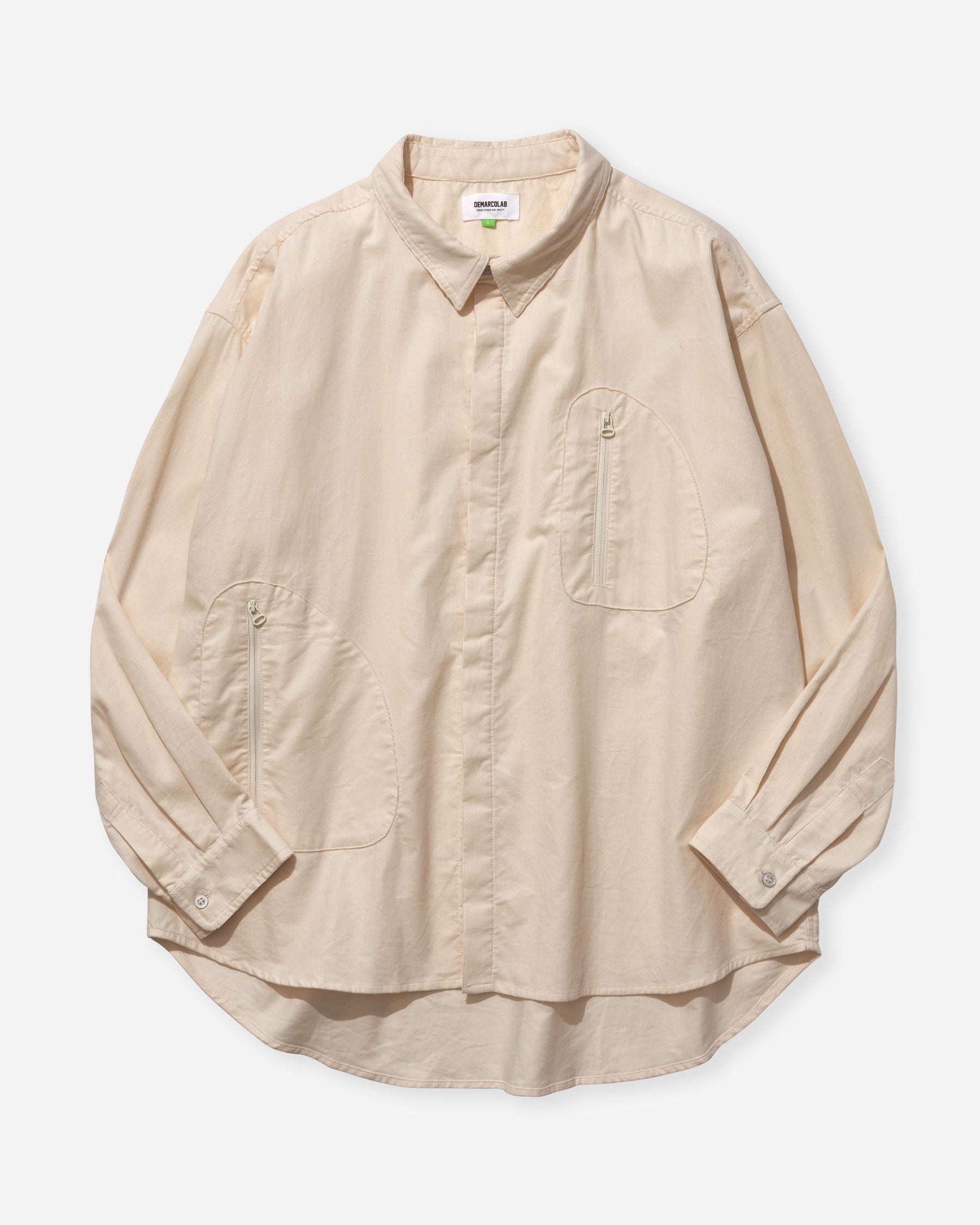 Atom Cord Shirt - Ivory