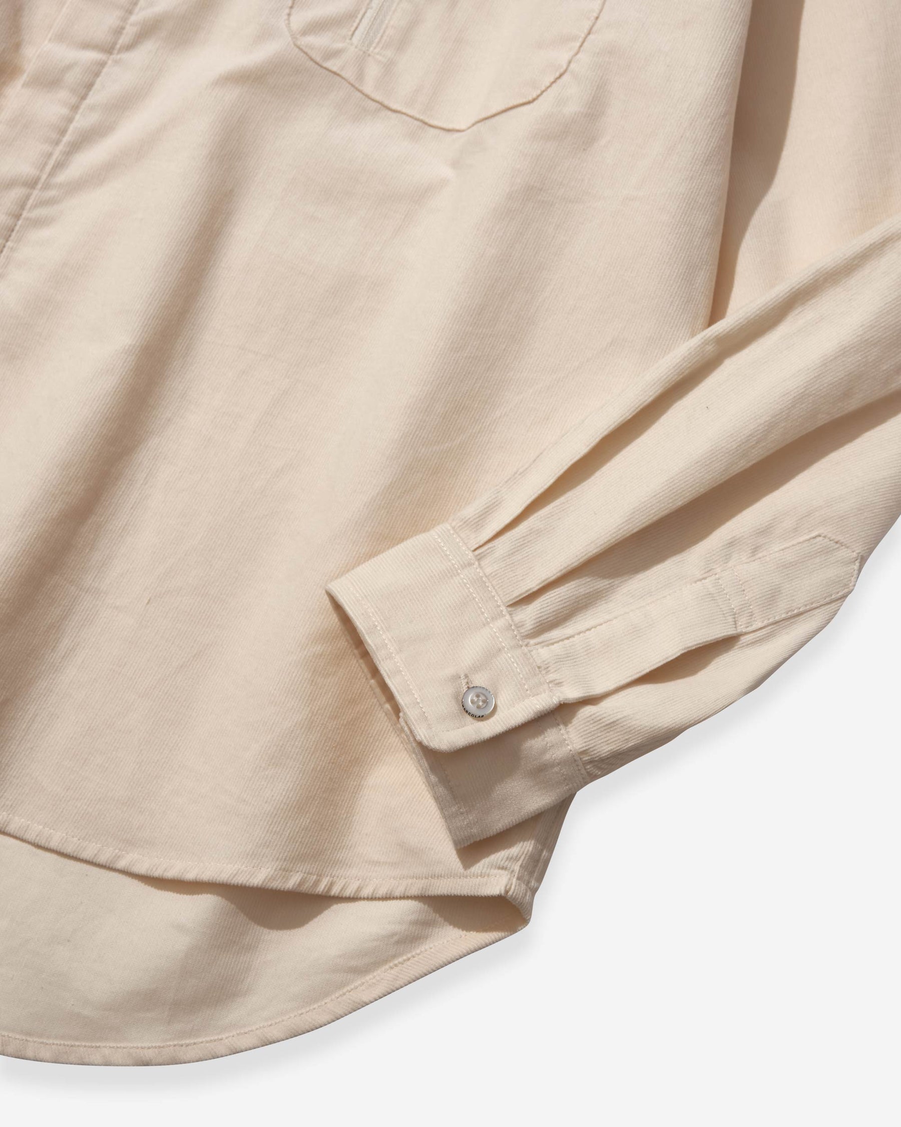 Atom Cord Shirt - Ivory