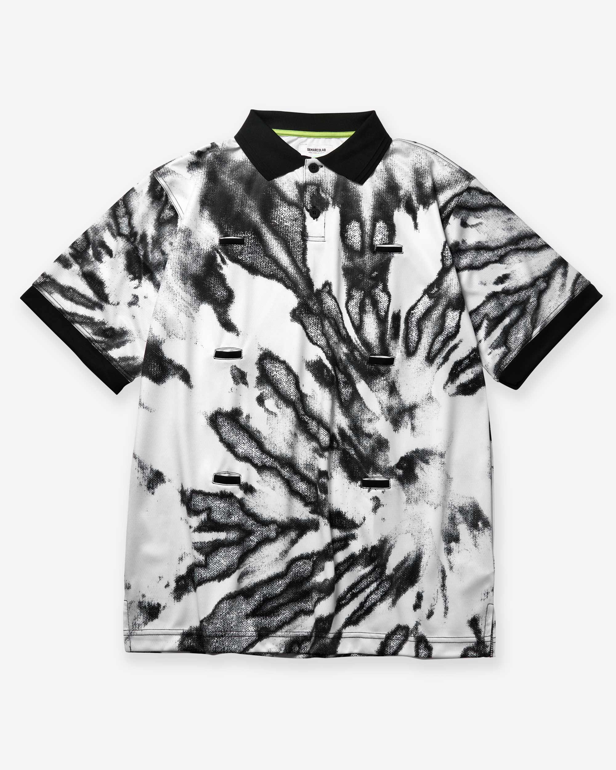 PS Dye Kun S/S Polo - Black