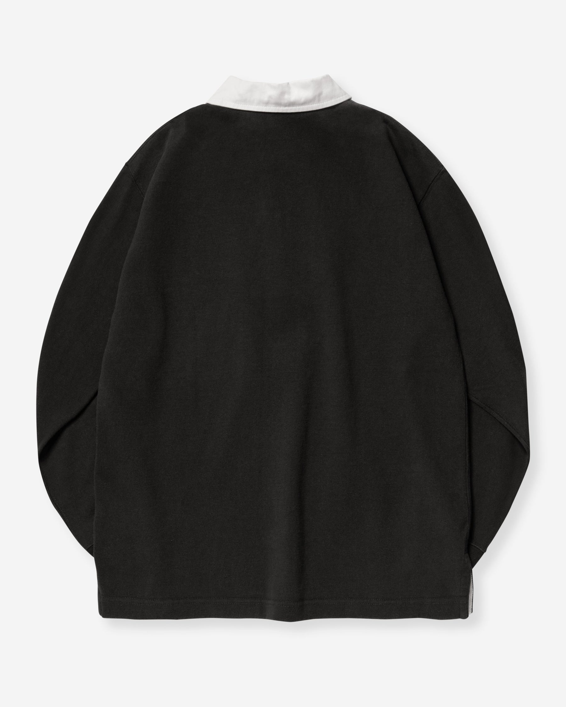 Hefty Jersey Rugby L/S Shirt - Black