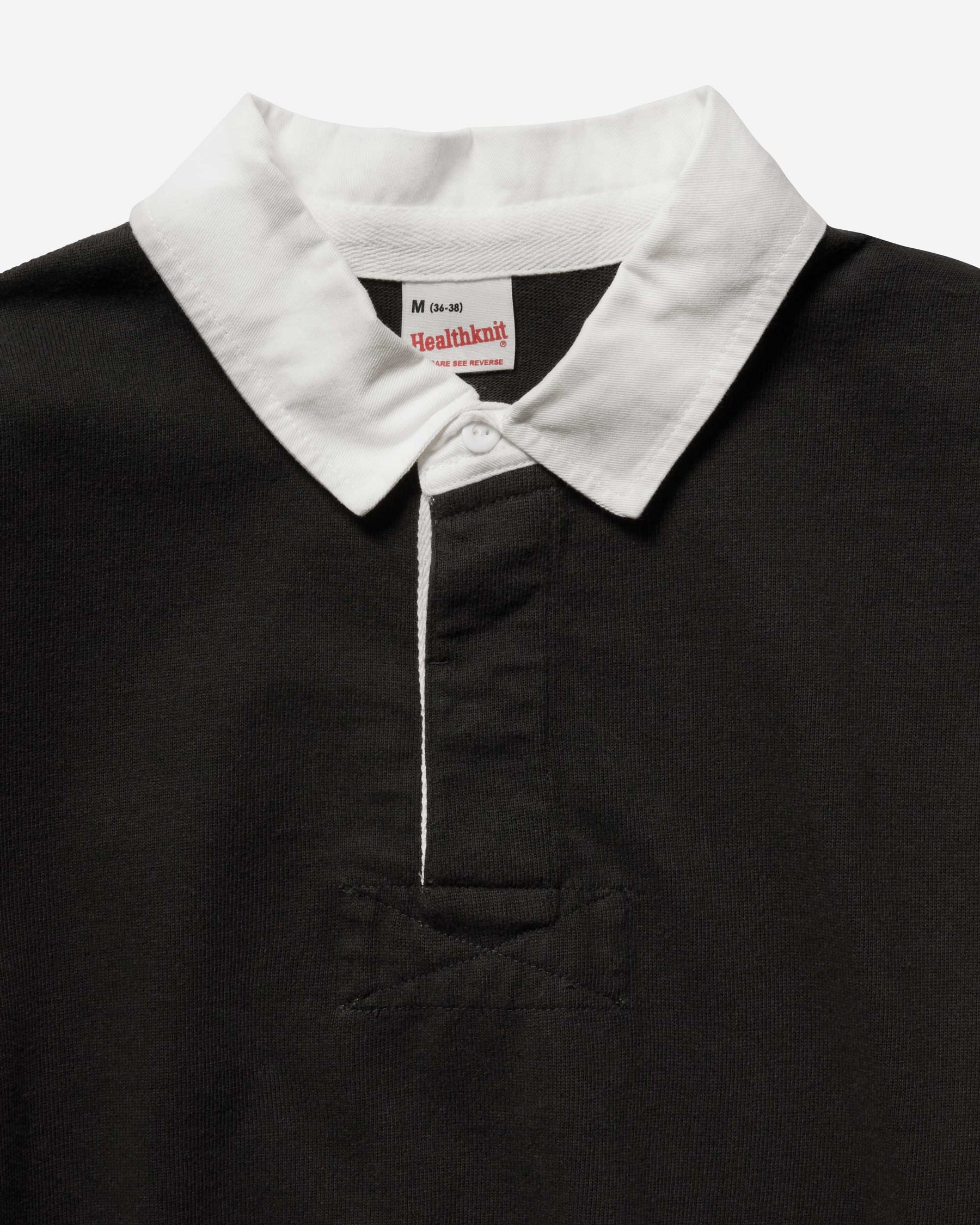 Hefty Jersey Rugby L/S Shirt - Black