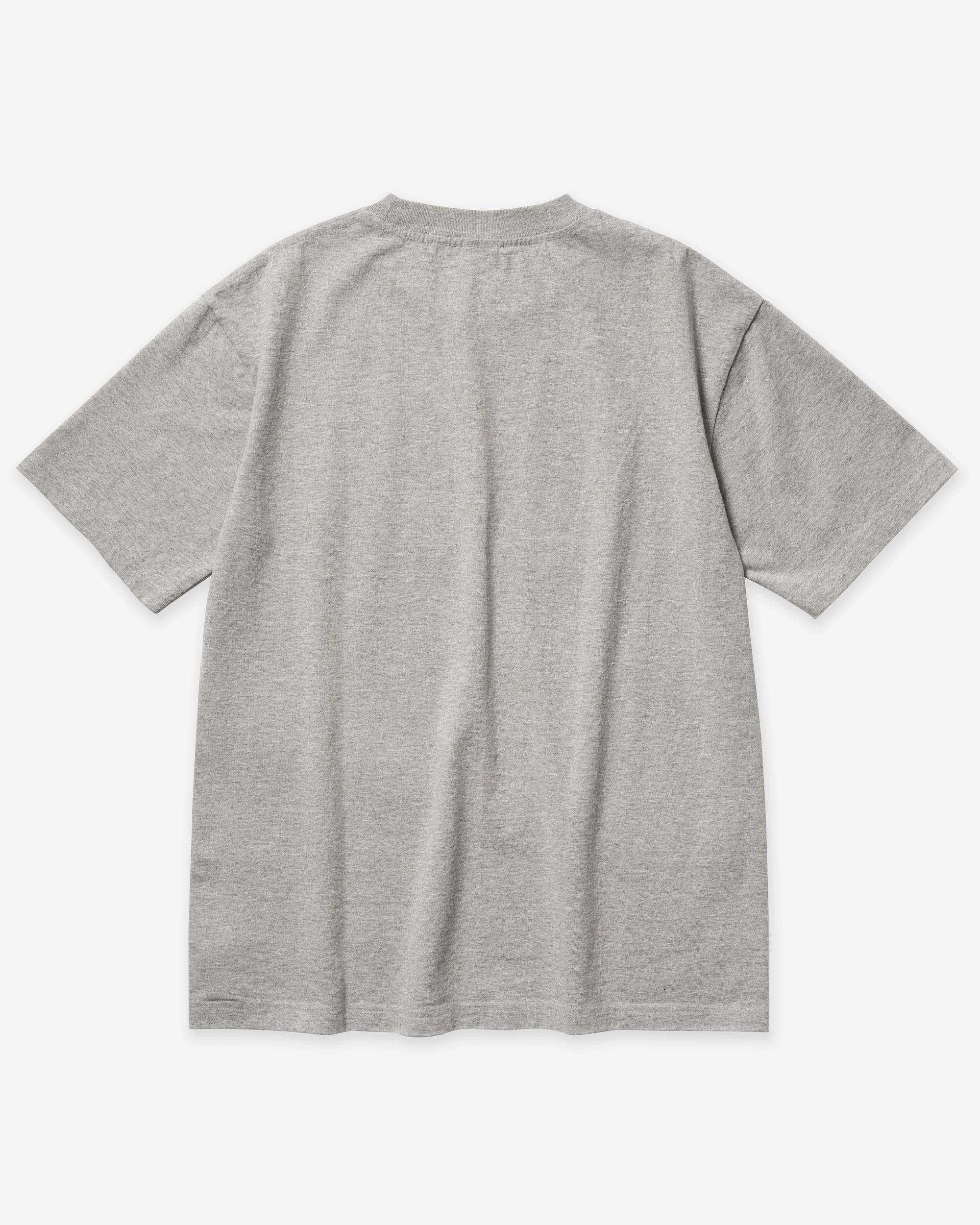 Made in USA Crew Neck S/S T-Shirt - Grey