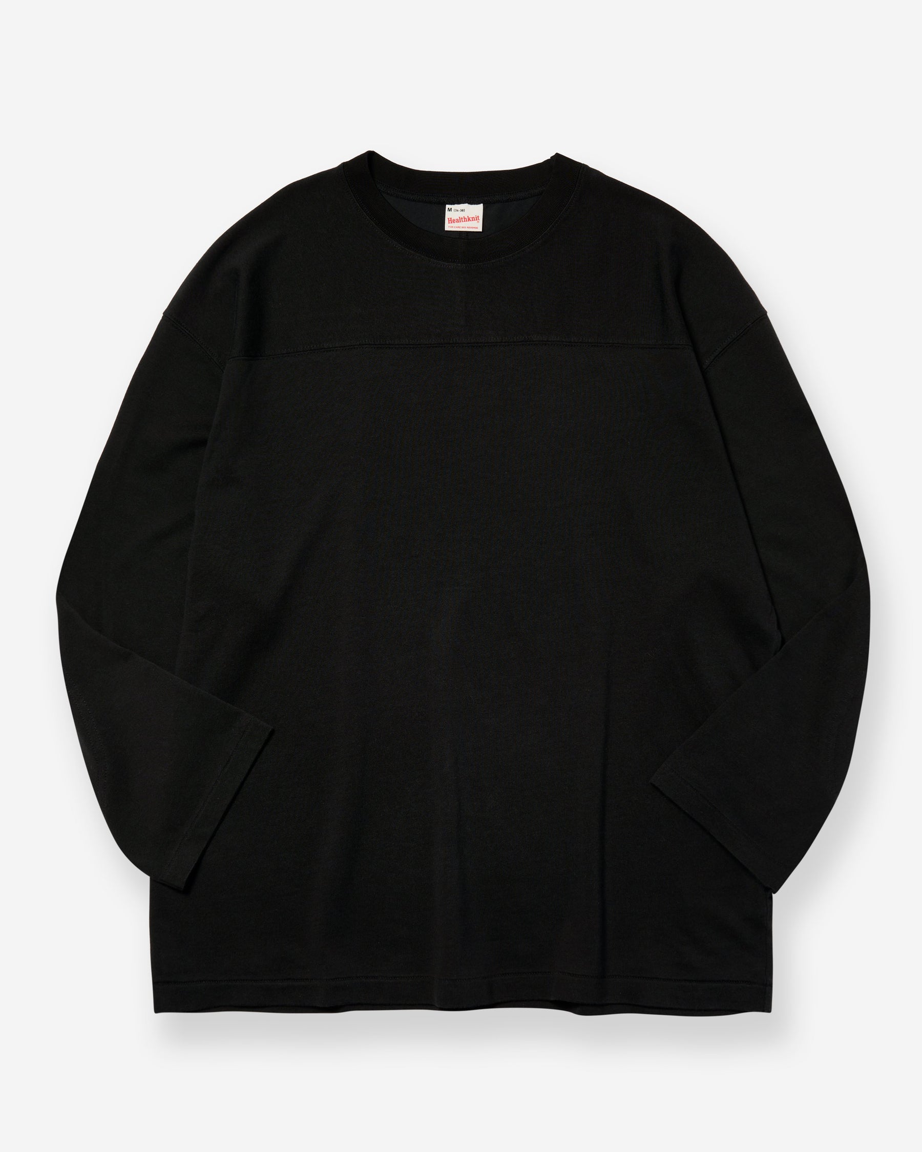 Athletic Rayon Jersey Football Tee - Black