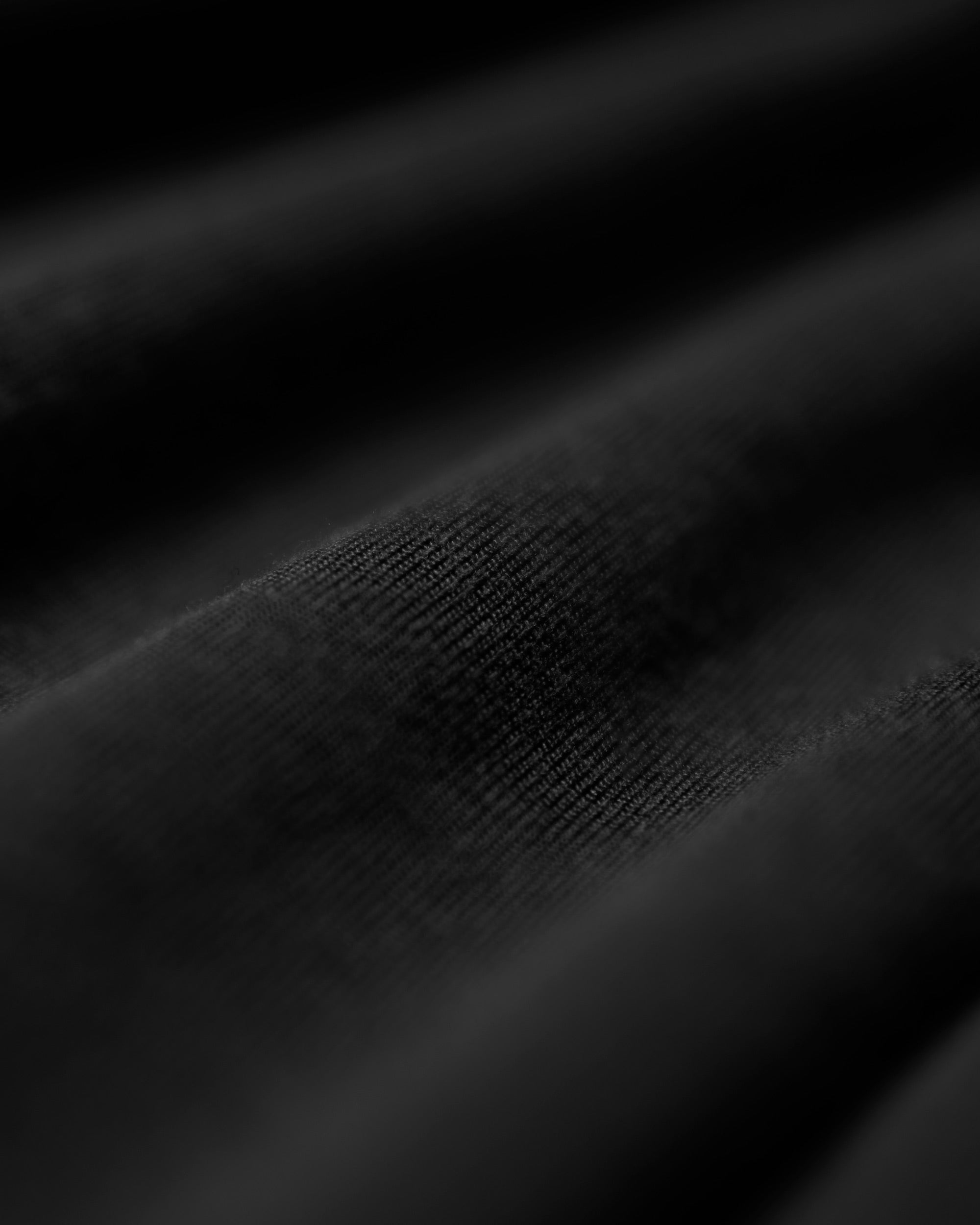 Athletic Rayon Jersey Football Tee - Black