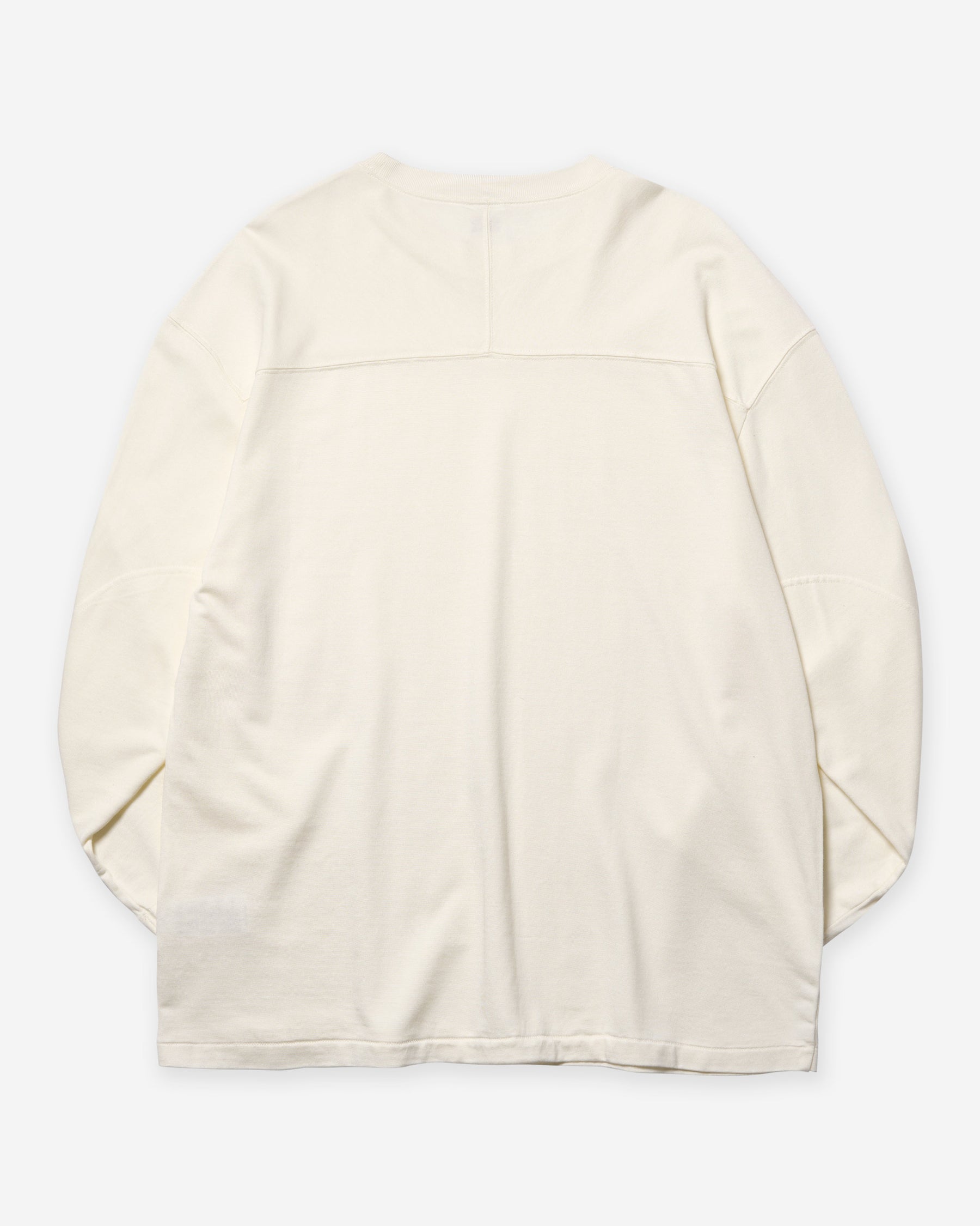 Athletic Rayon Jersey Football Tee - Off