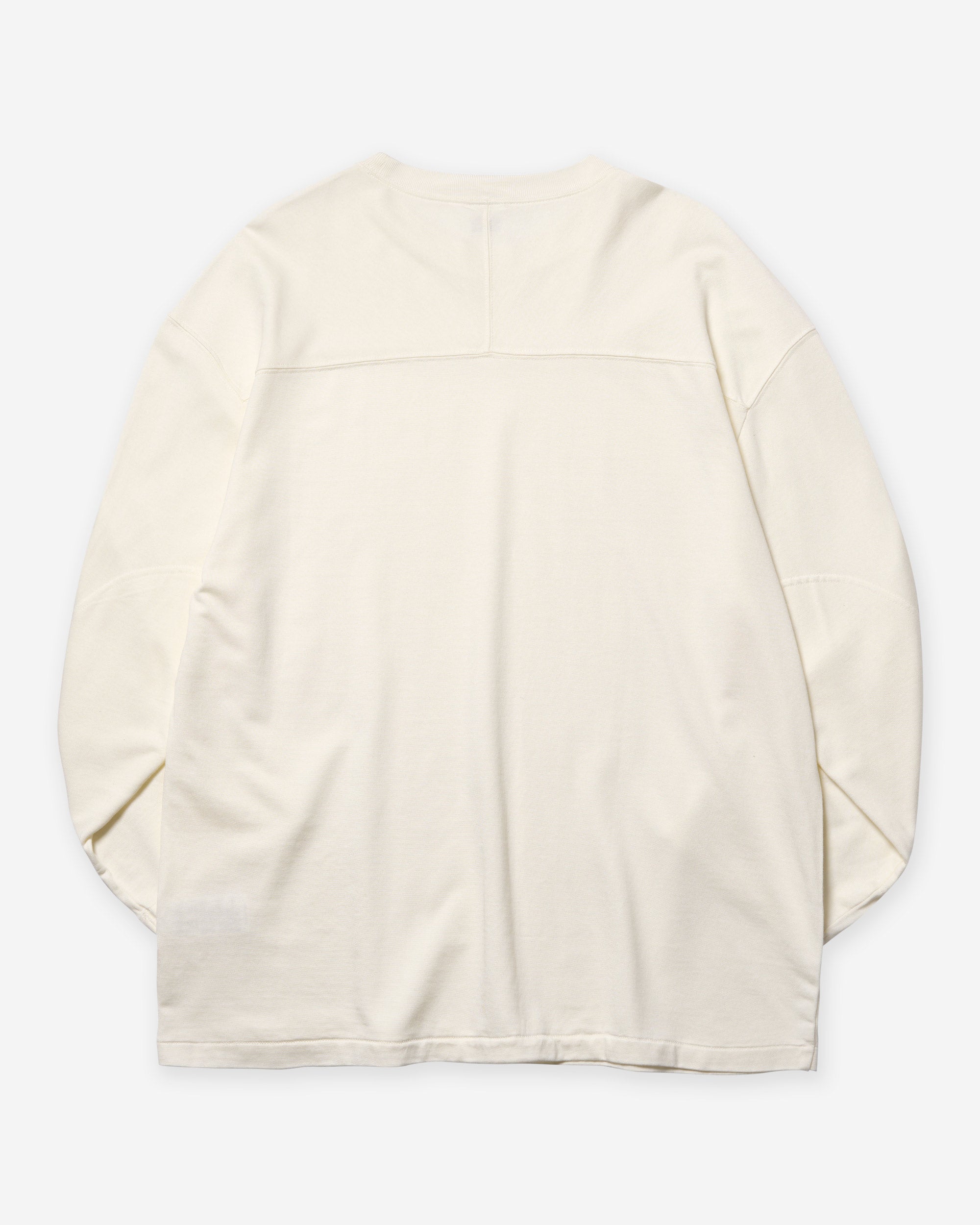 Athletic Rayon Jersey Football Tee - Off