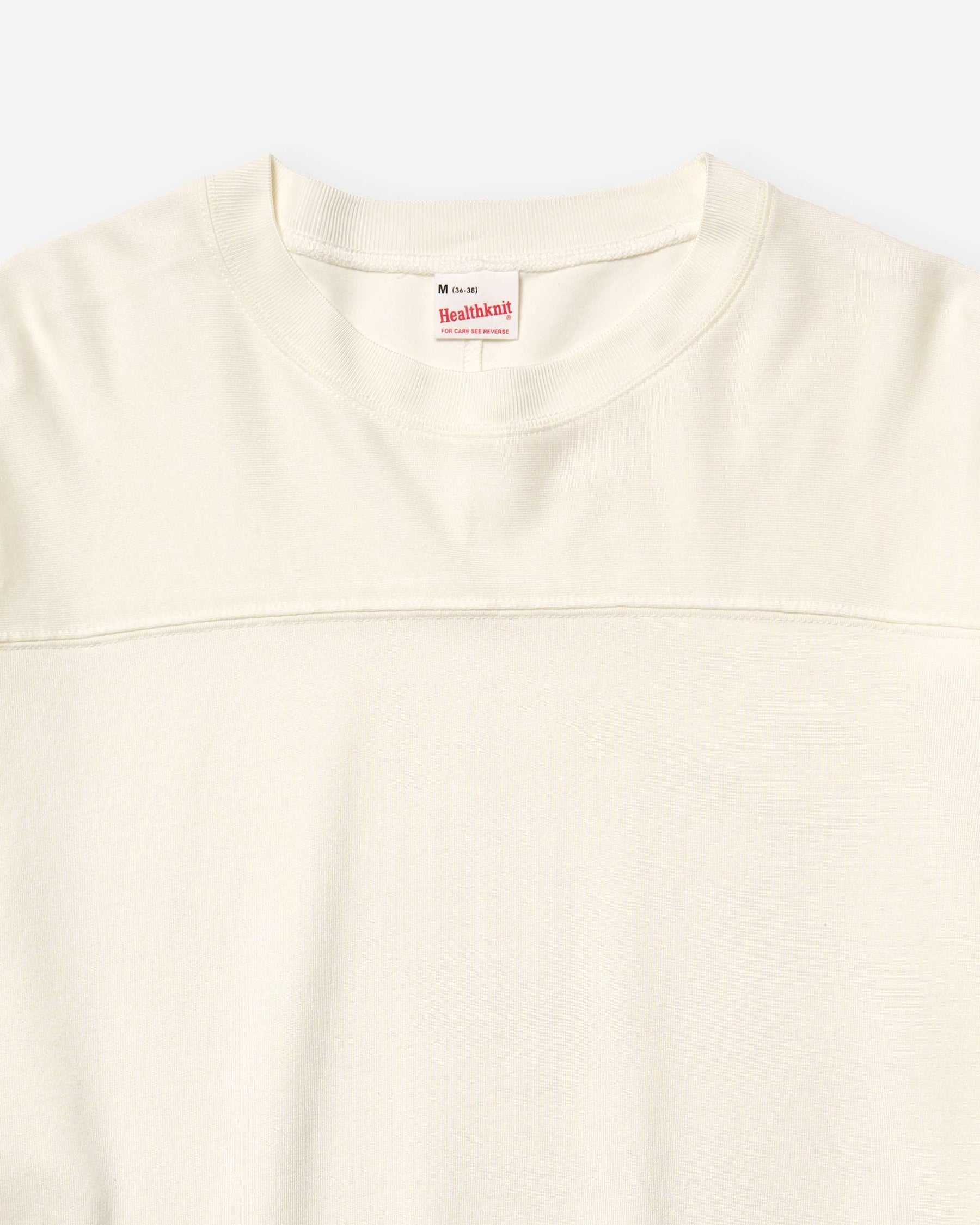 Athletic Rayon Jersey Football Tee - Off