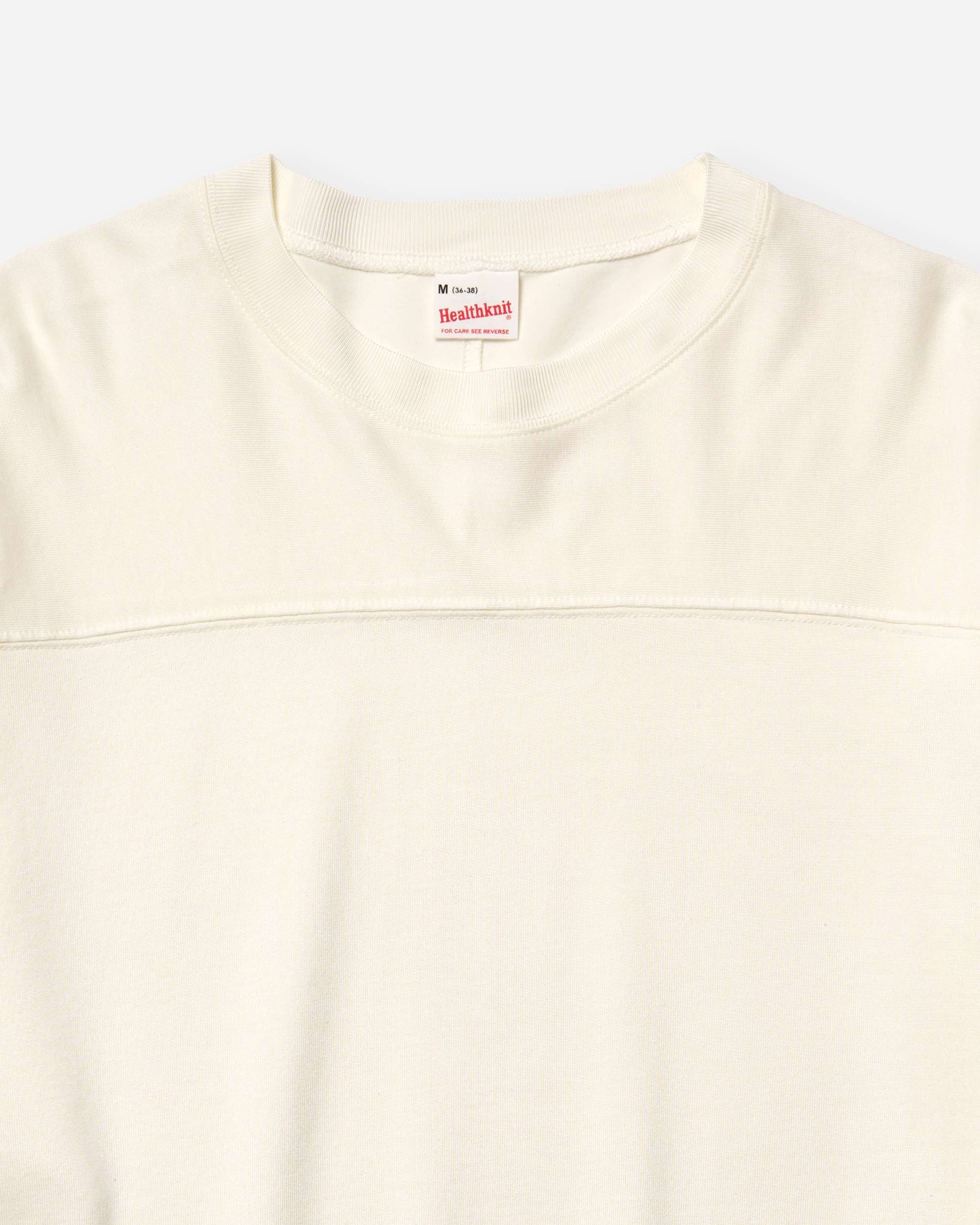 Athletic Rayon Jersey Football Tee - Off