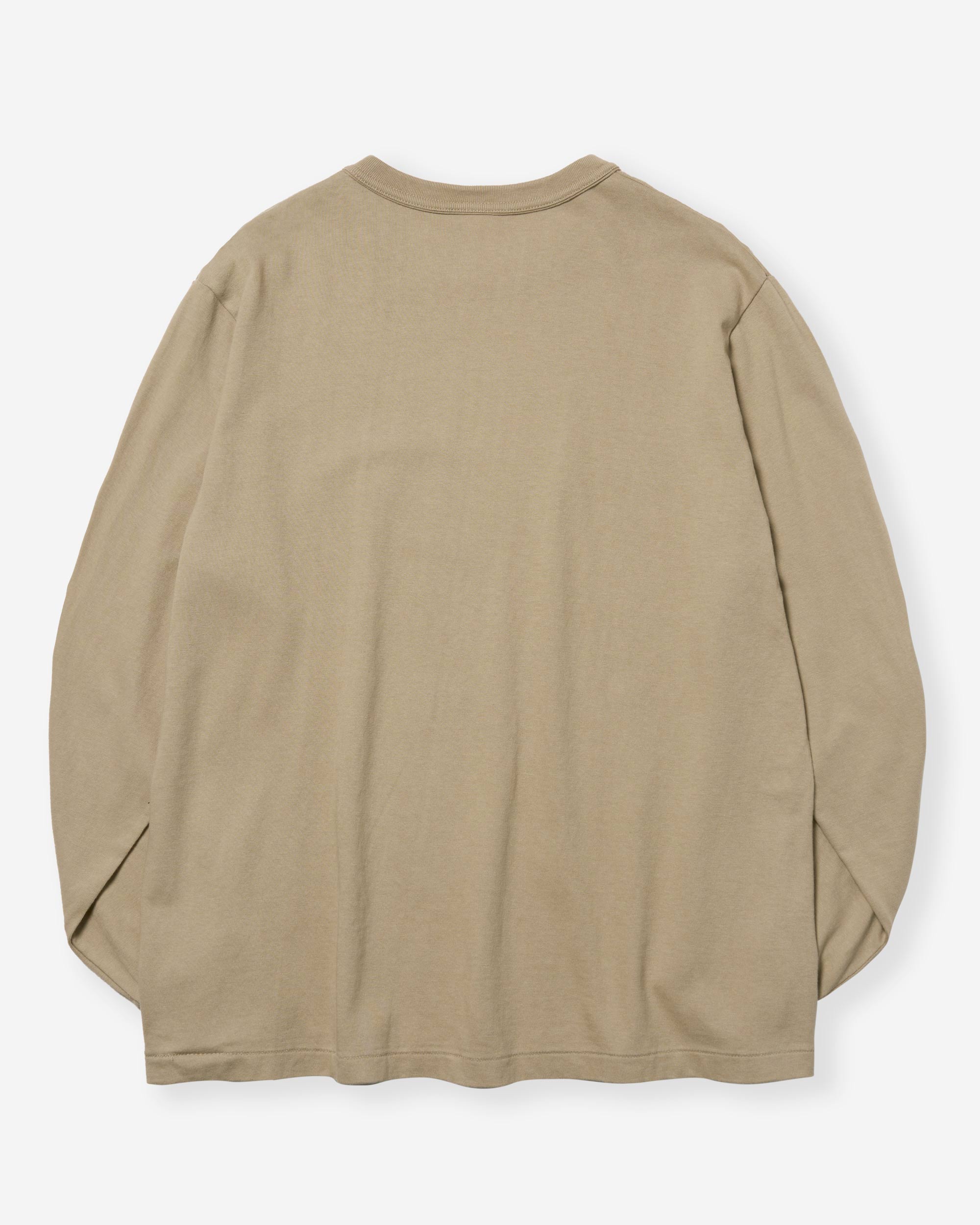 Tompkins Jersey Crewneck L/S - Khaki