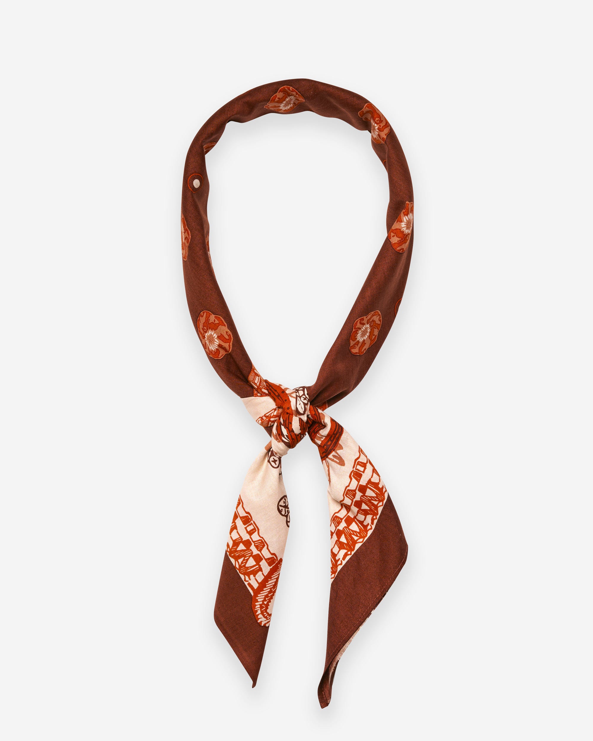 Hikuri (Cactus) Bandana - Gingerbread