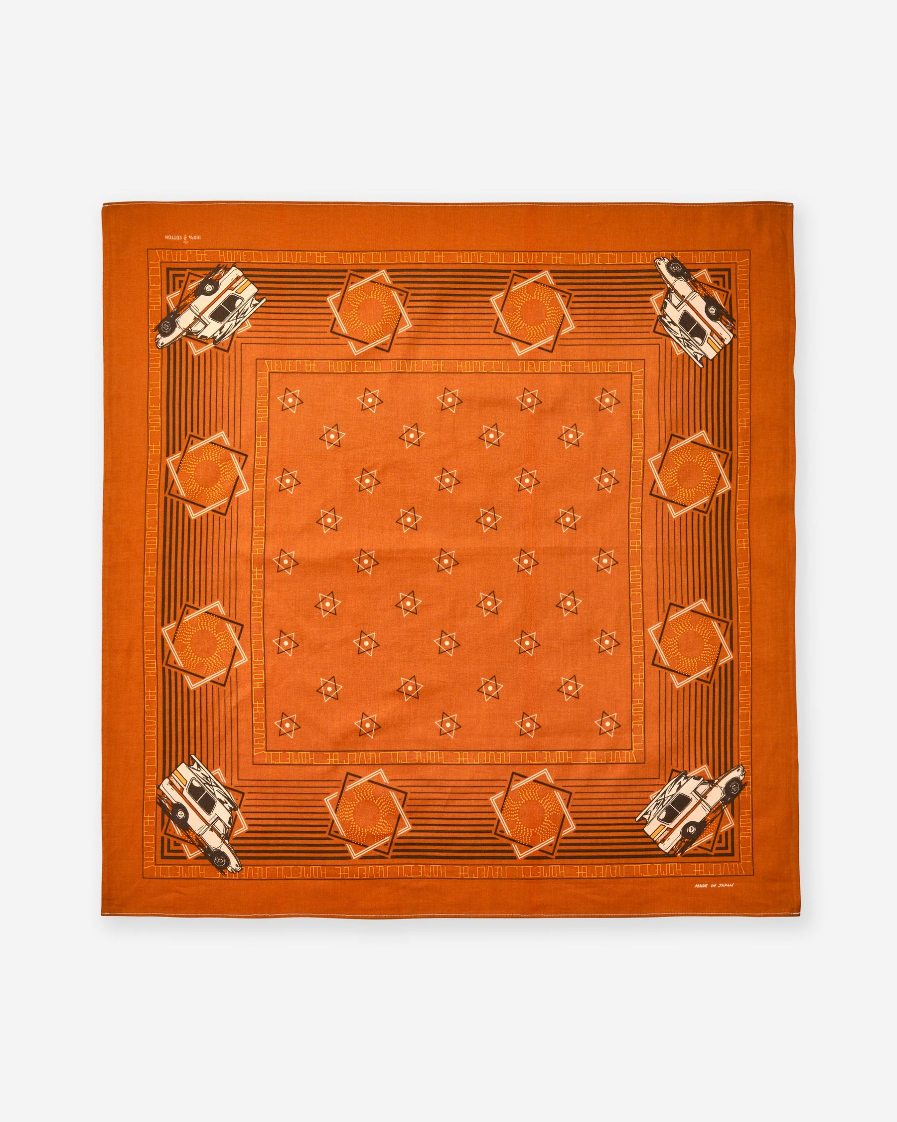 Home I’ll Never Be (Camping Car) Bandana - Orange