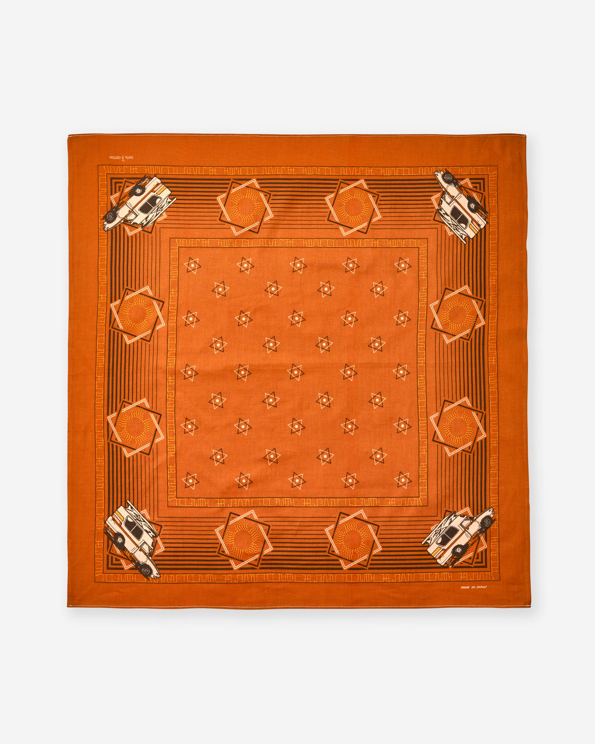 Home I’ll Never Be (Camping Car) Bandana - Orange