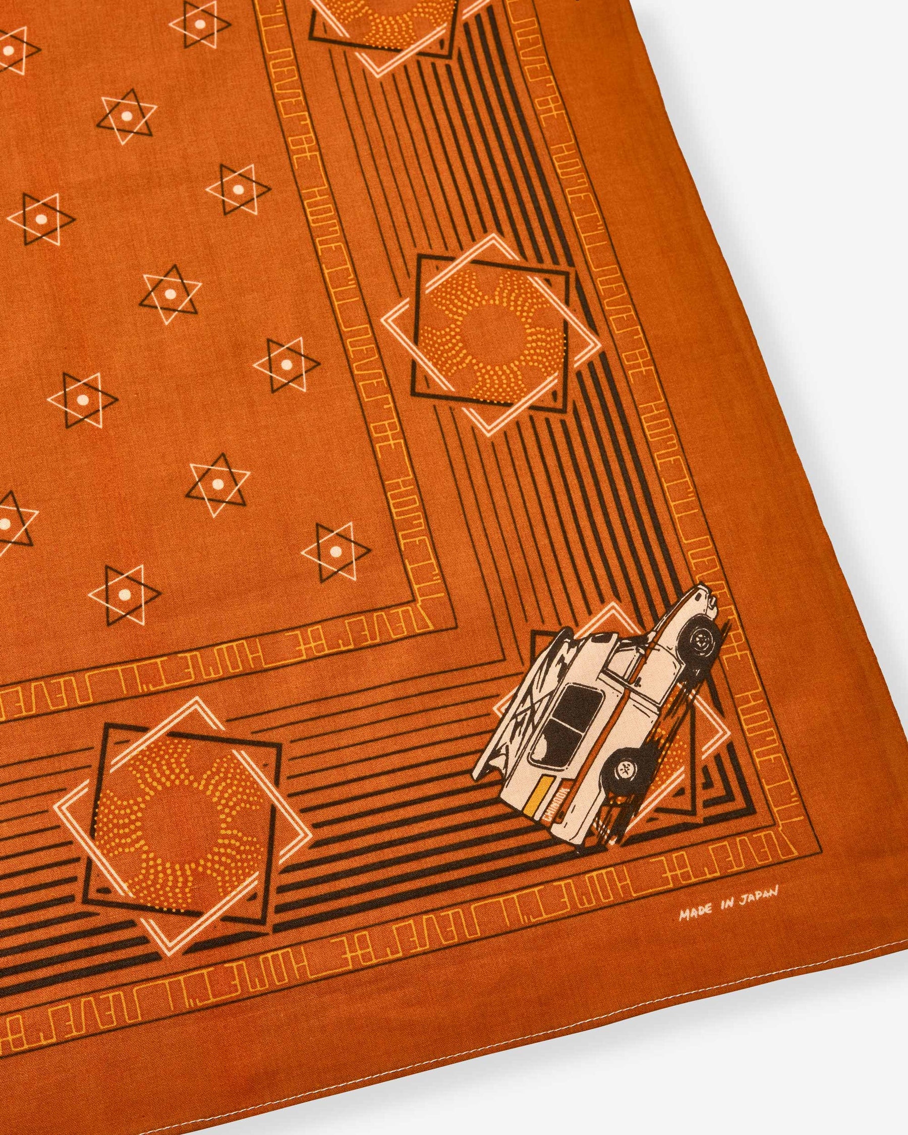 Home I’ll Never Be (Camping Car) Bandana - Orange