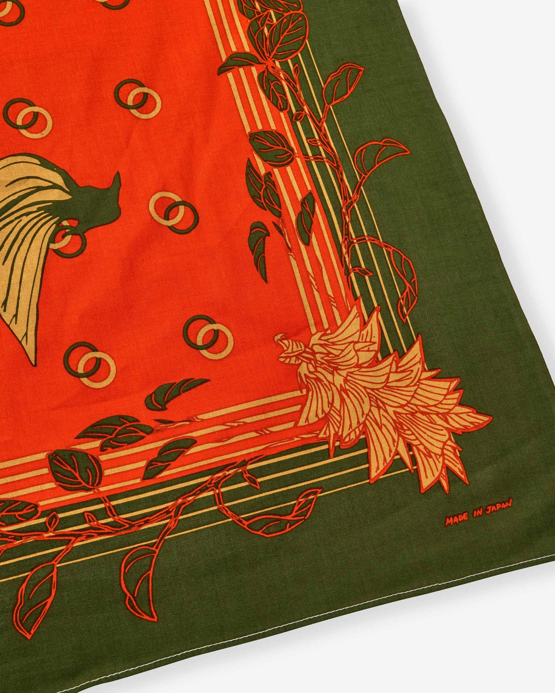 PPHH "Parrot Pea" Bandana - Orange/Green