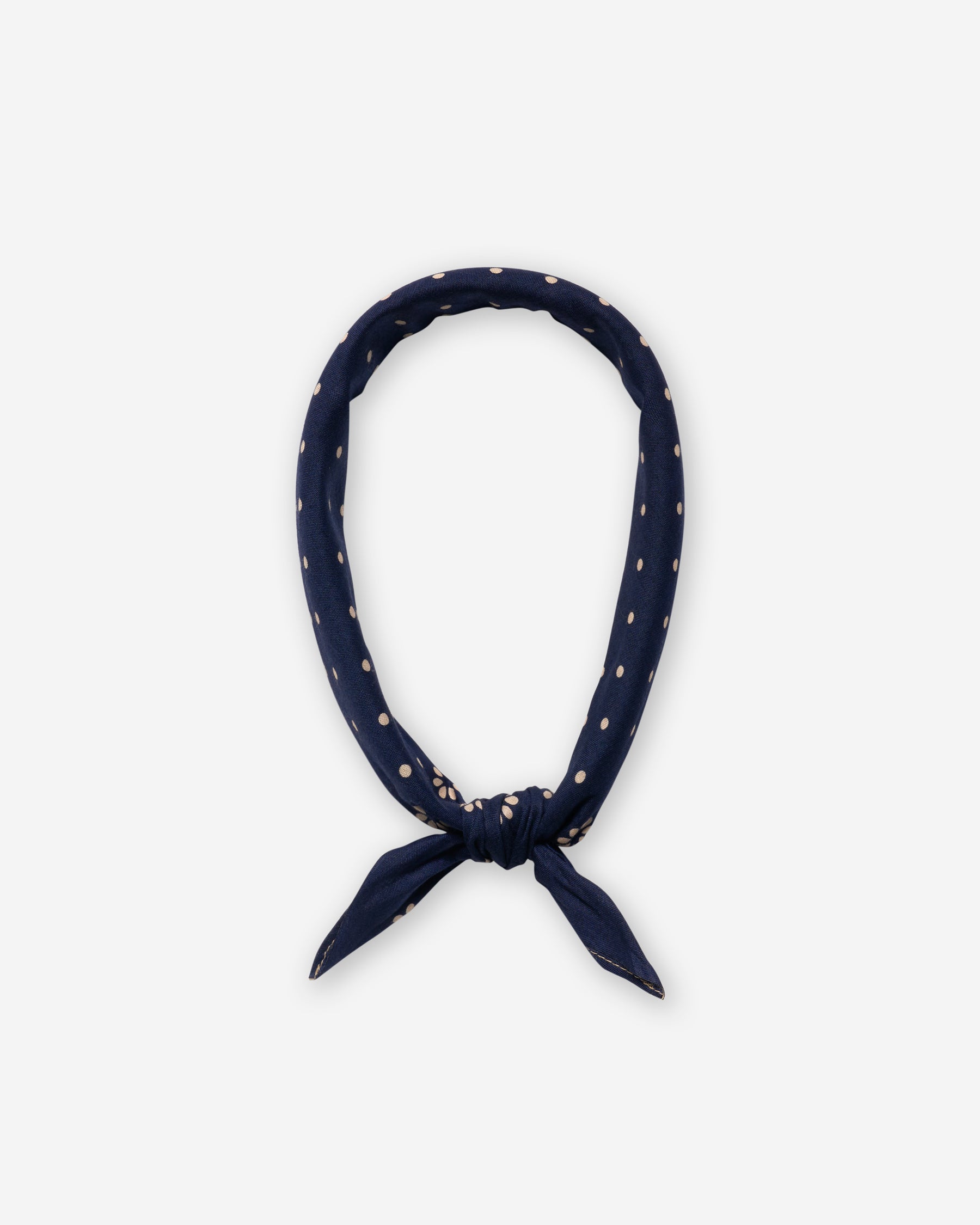 Camel Brand Daisy Bandana - Navy