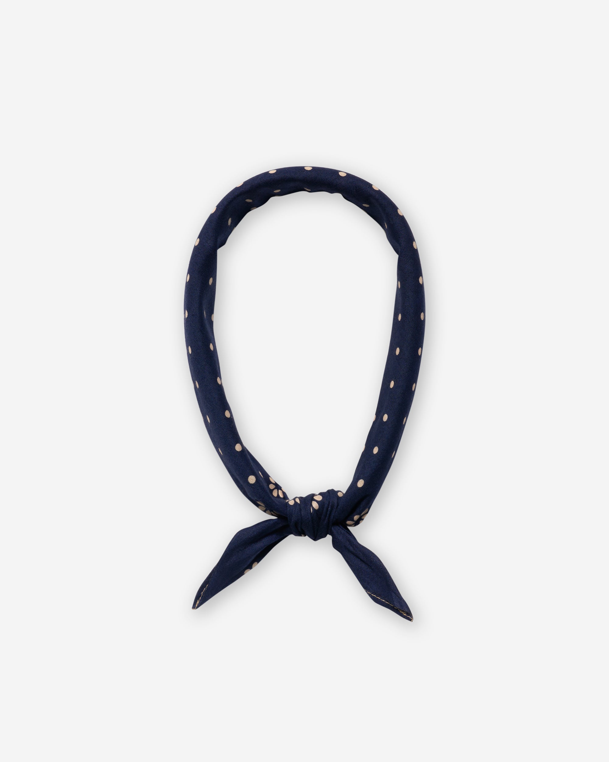 Camel Brand Daisy Bandana - Navy