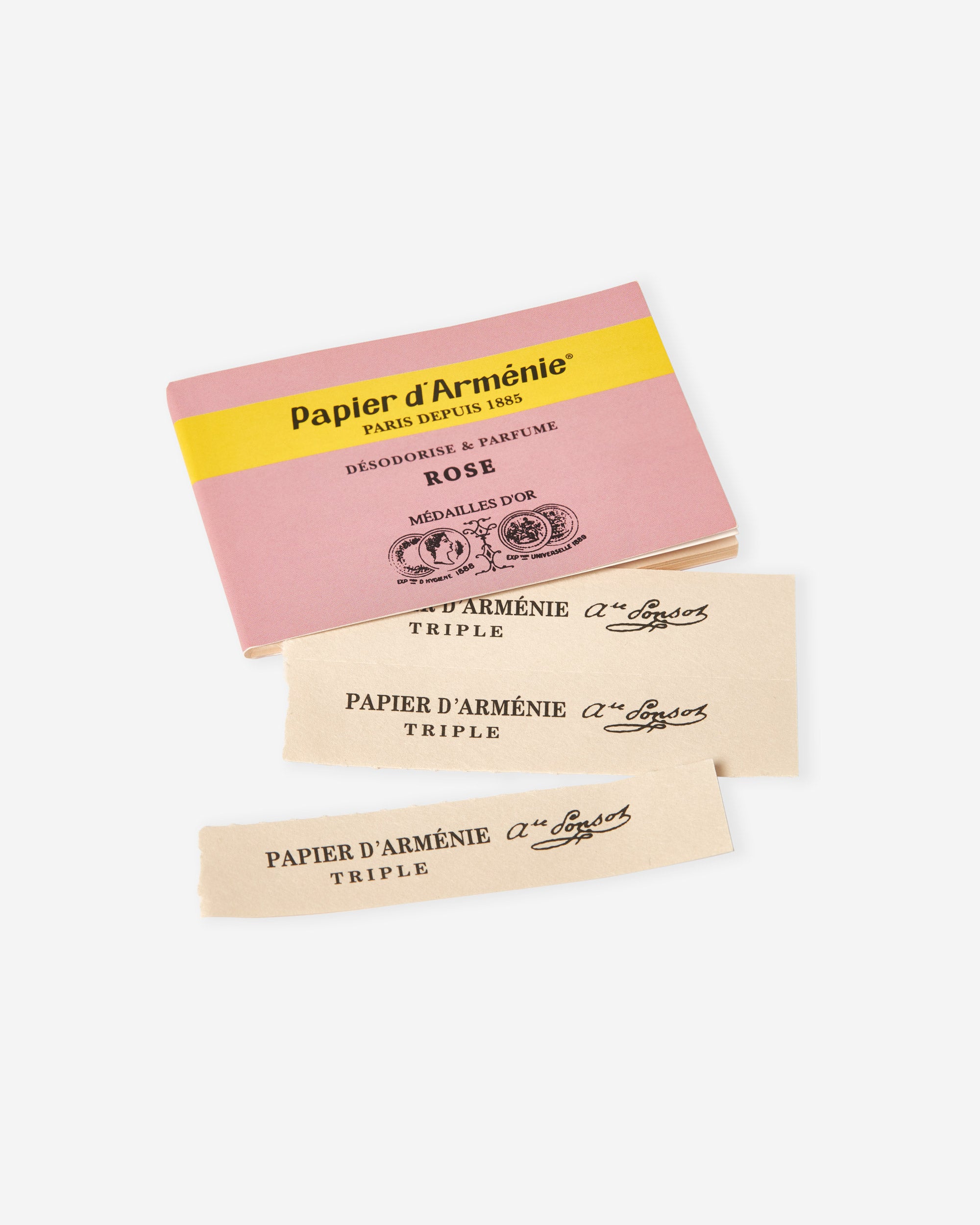Paper Incense Booklet - Rose