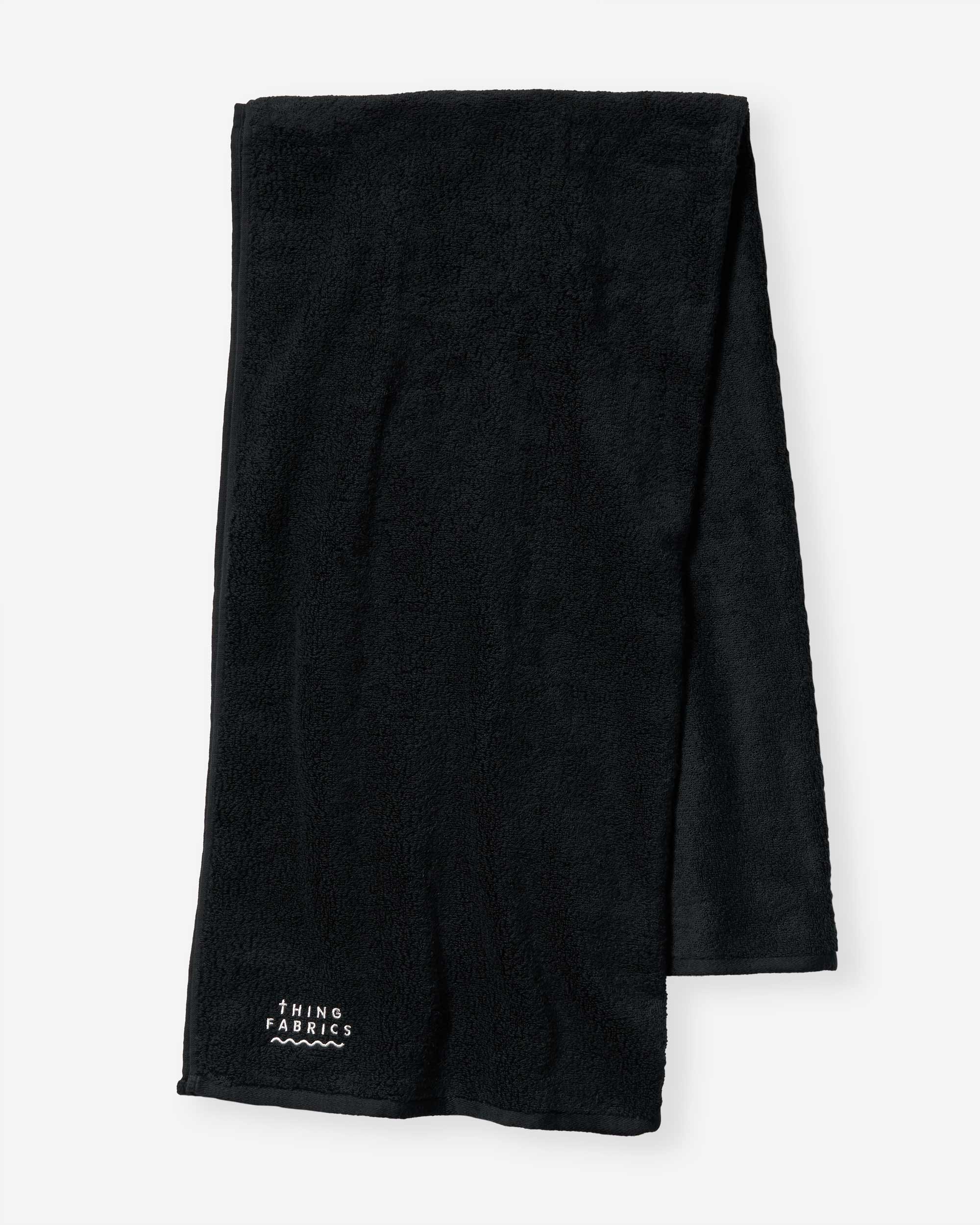 TIP TOP 365 Bath Towel - Black