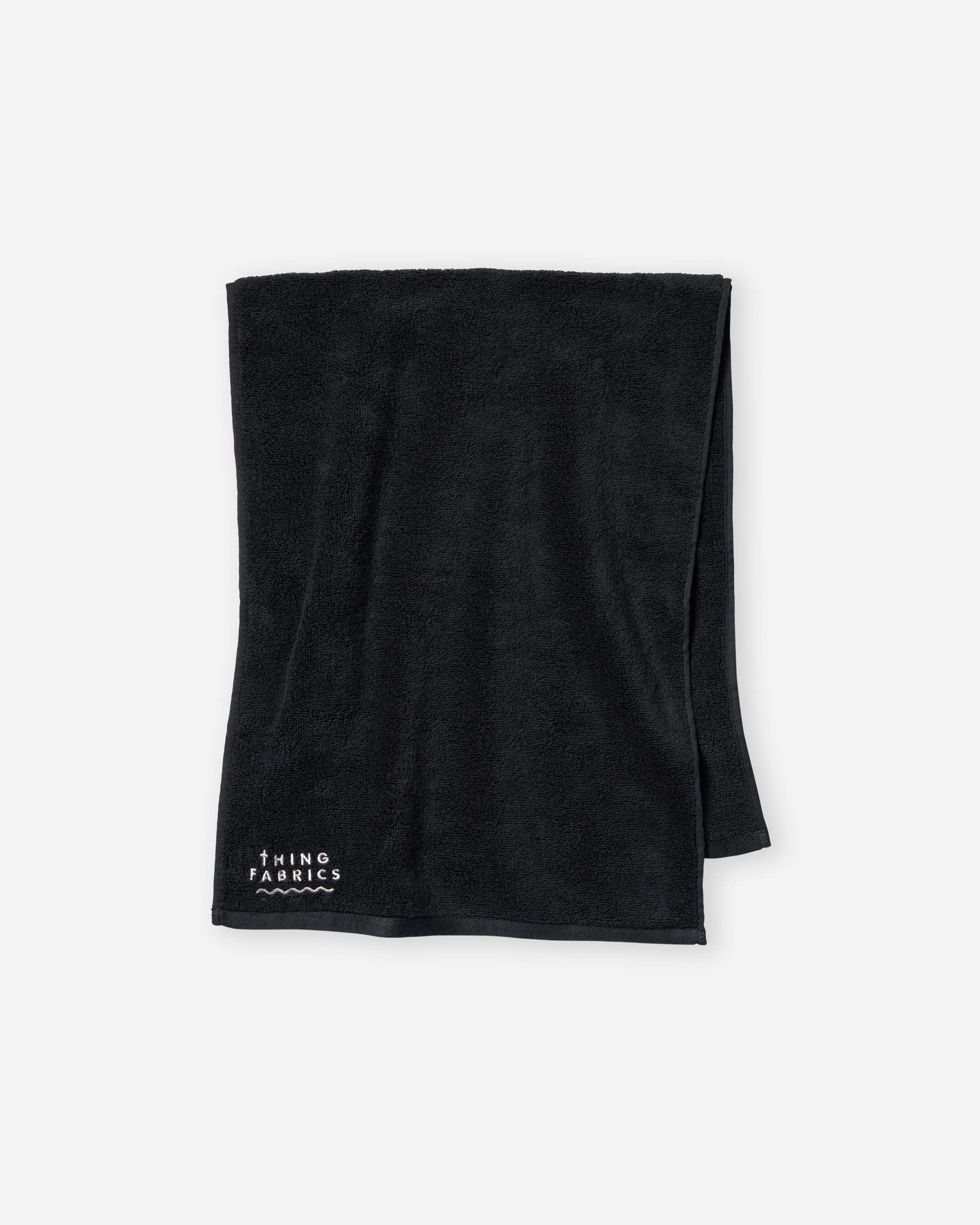 TIP TOP 365 Face Towel - Black