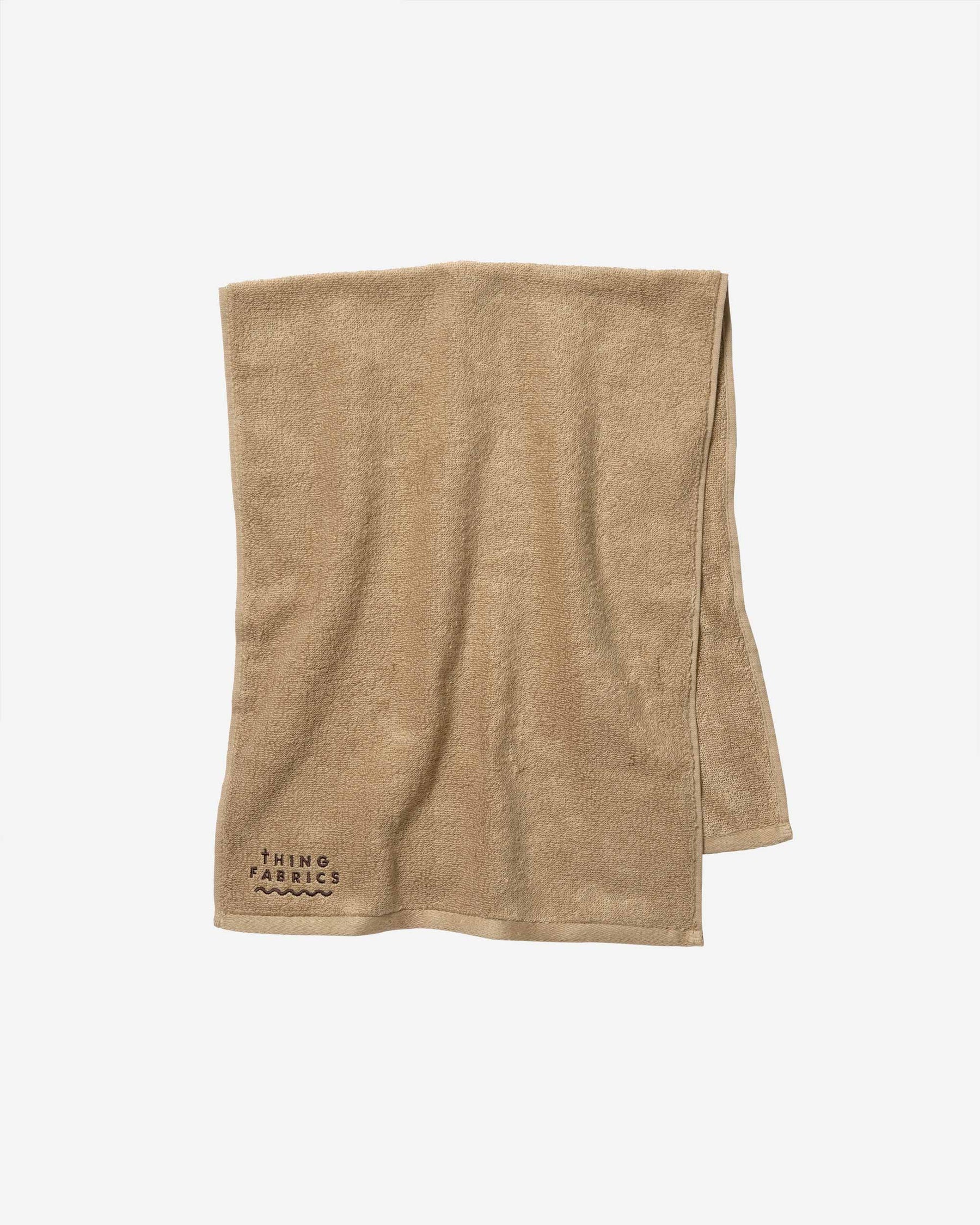TIP TOP 365 Face Towel - Khaki Beige