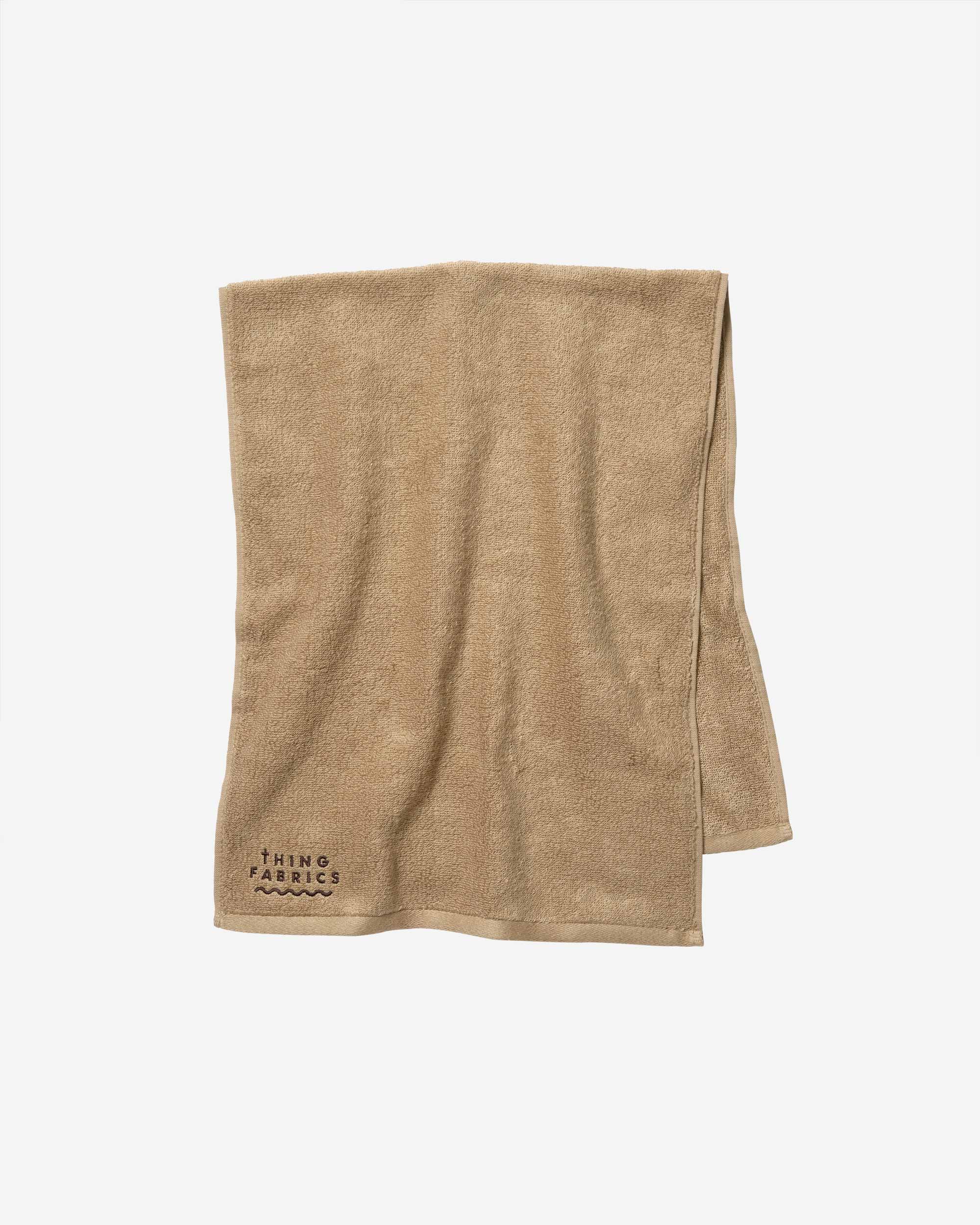TIP TOP 365 Face Towel - Khaki Beige