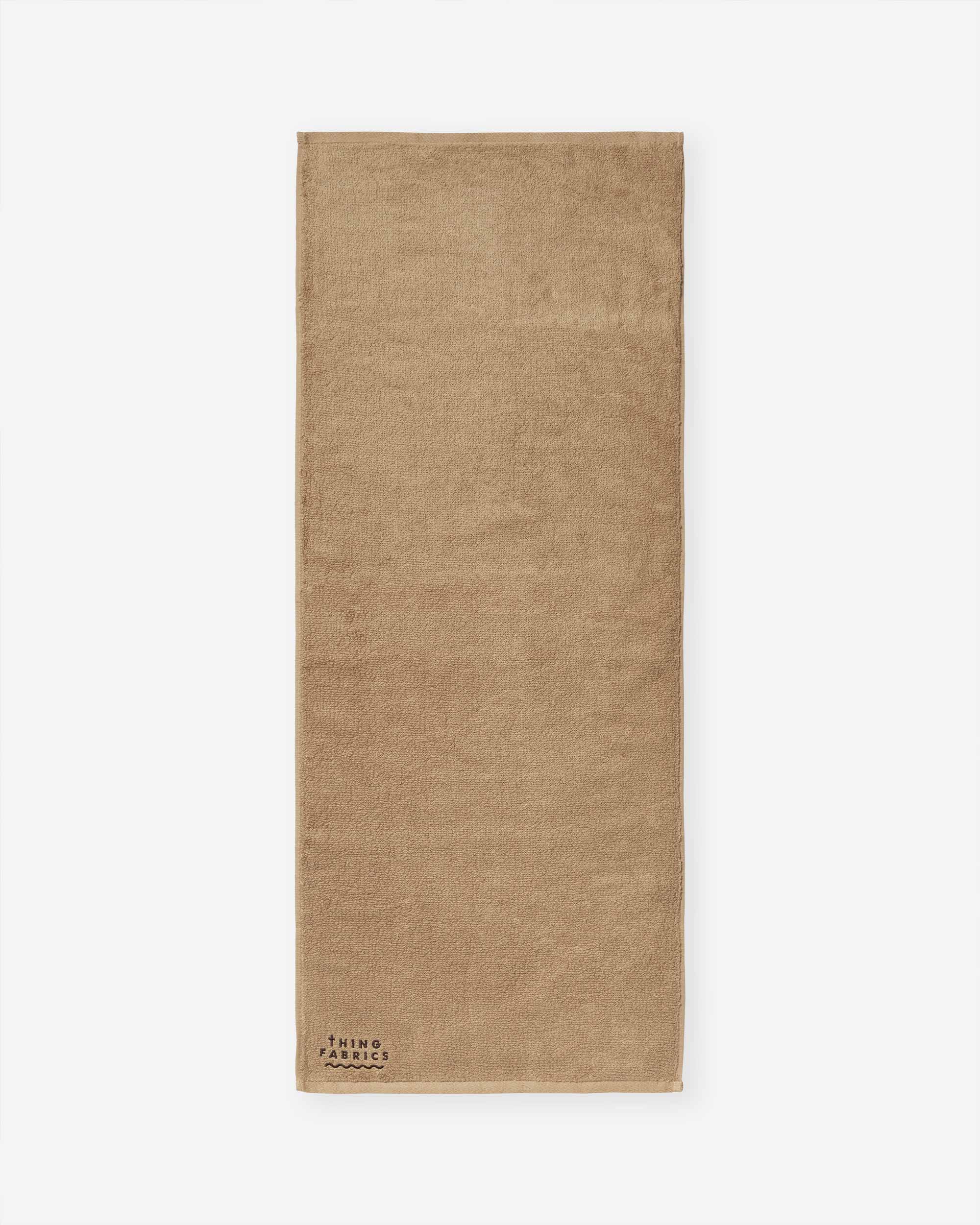TIP TOP 365 Face Towel - Khaki Beige