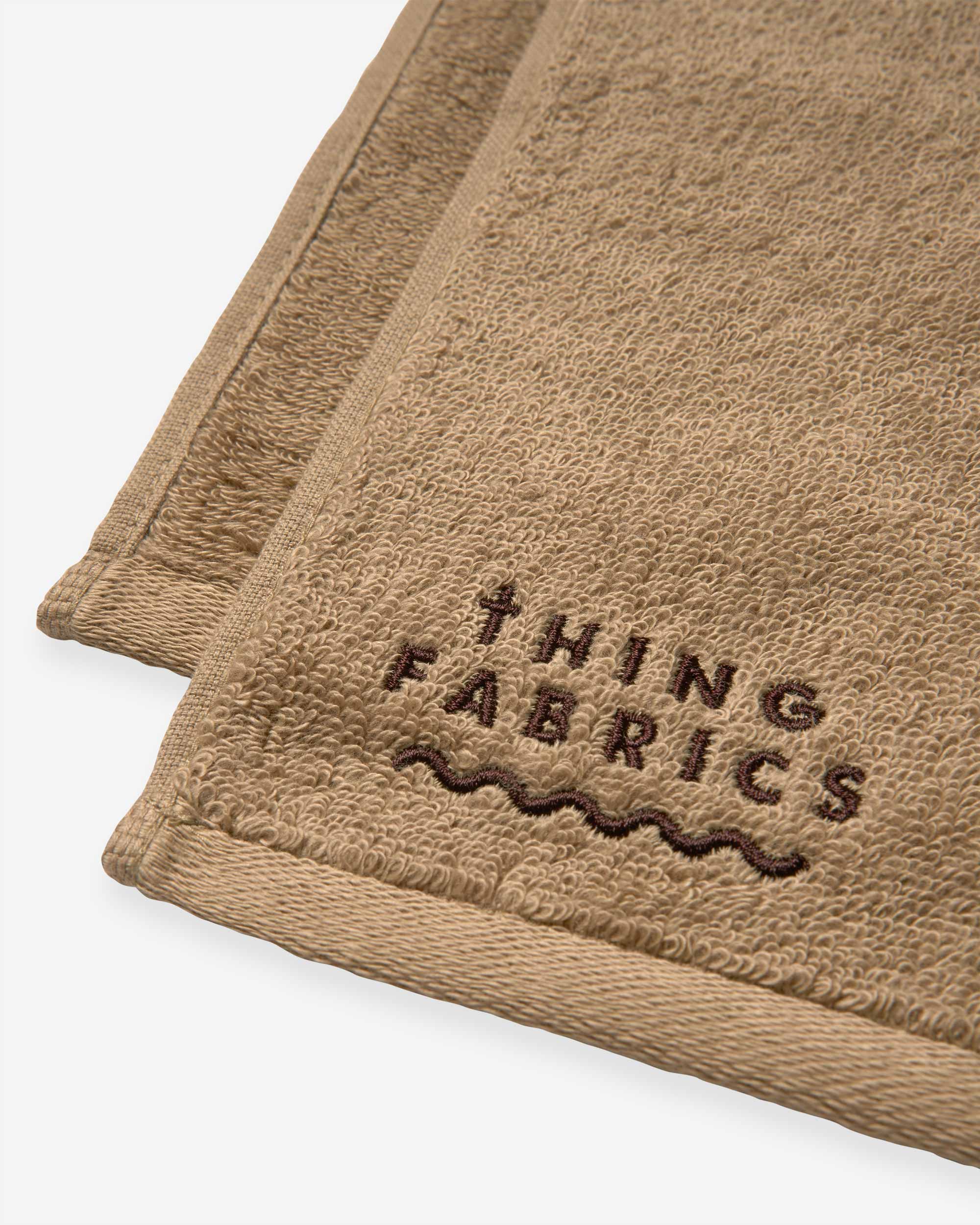 TIP TOP 365 Face Towel - Khaki Beige