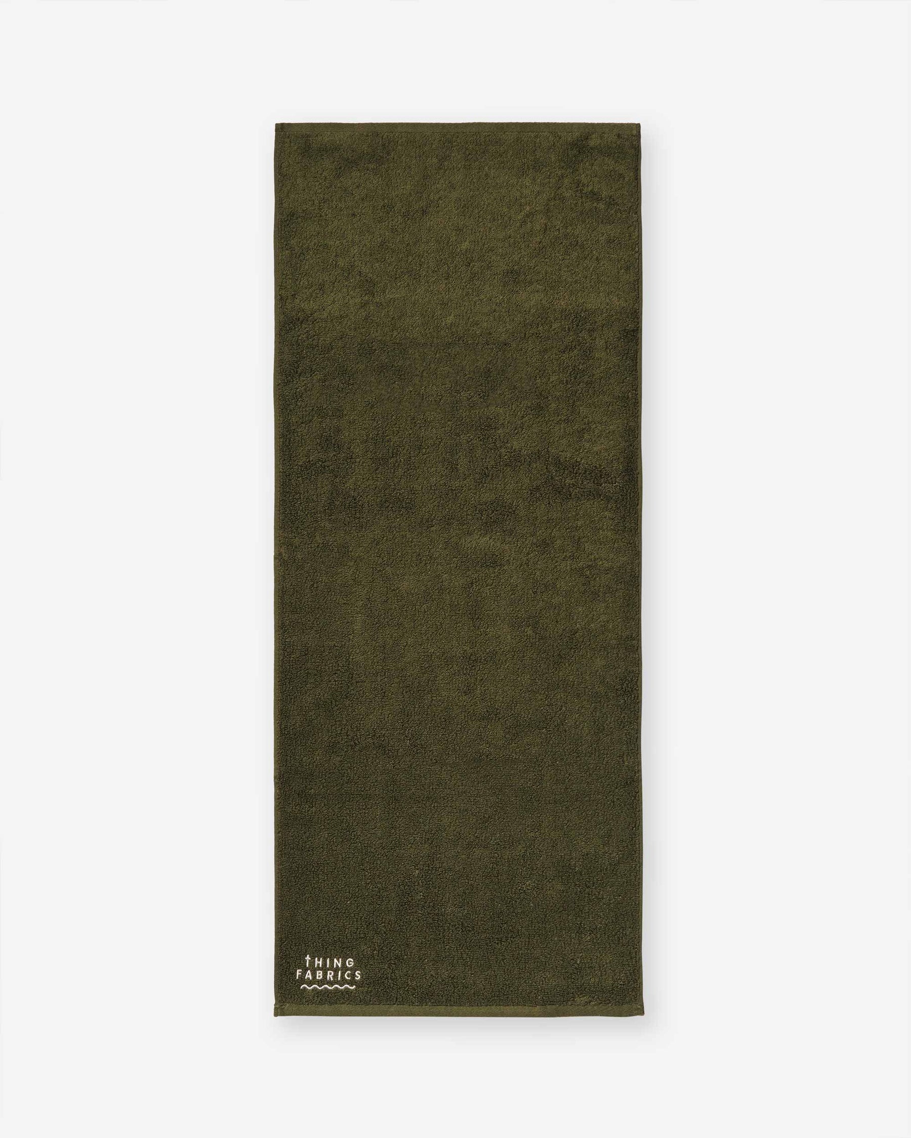 TIP TOP 365 Face Towel - Olive Green