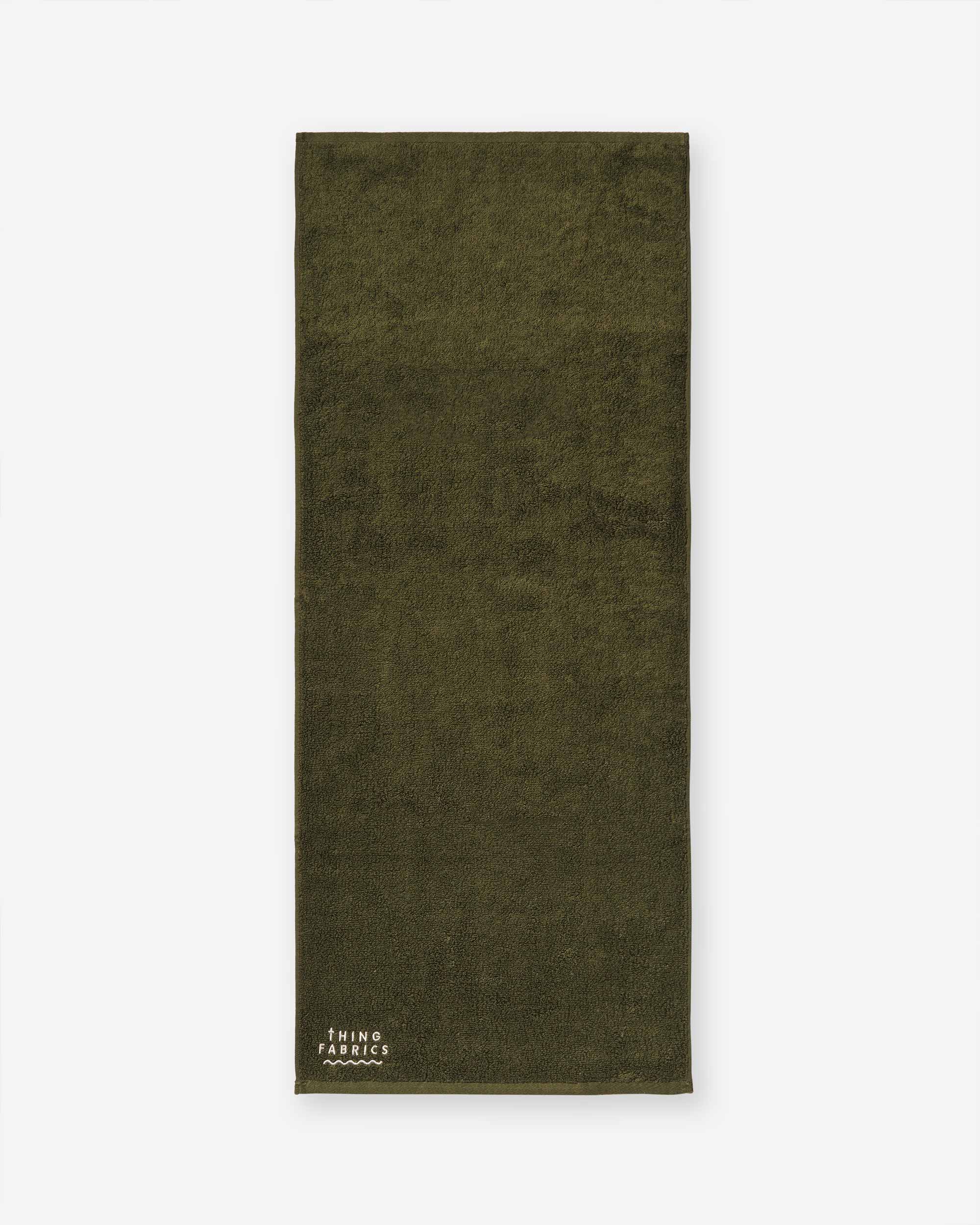 TIP TOP 365 Face Towel - Olive Green