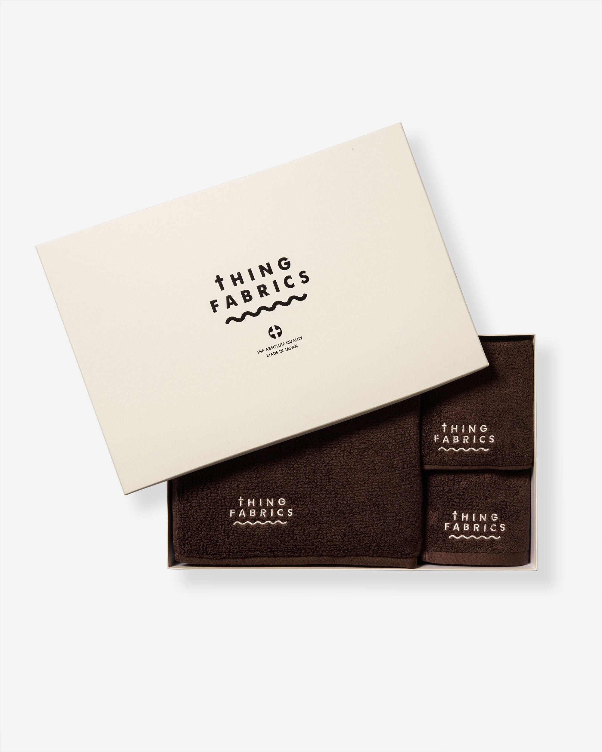 TIP TOP 365 Towel Gift Box - Brown