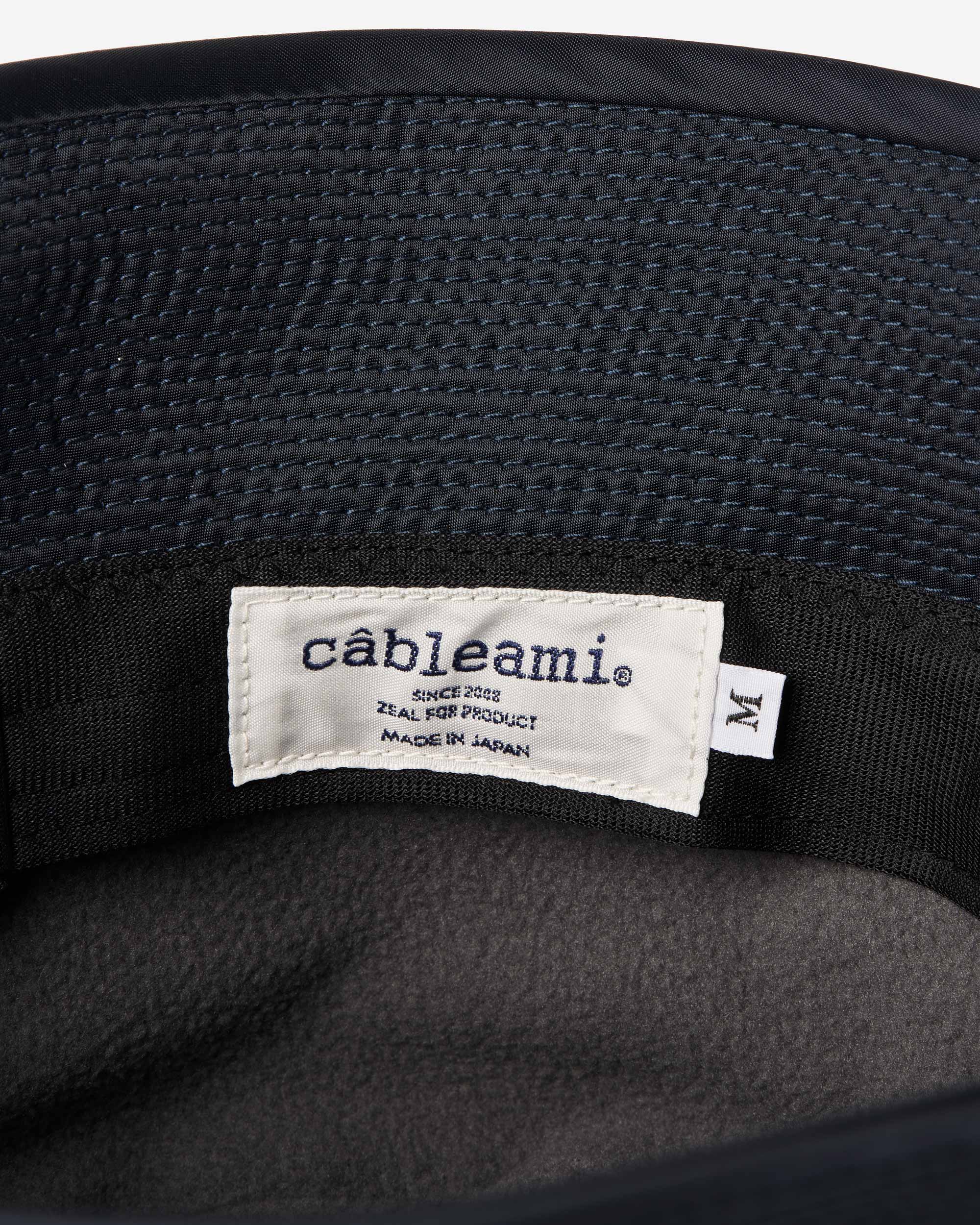 Military Nylon Twill Bucket Hat - Navy