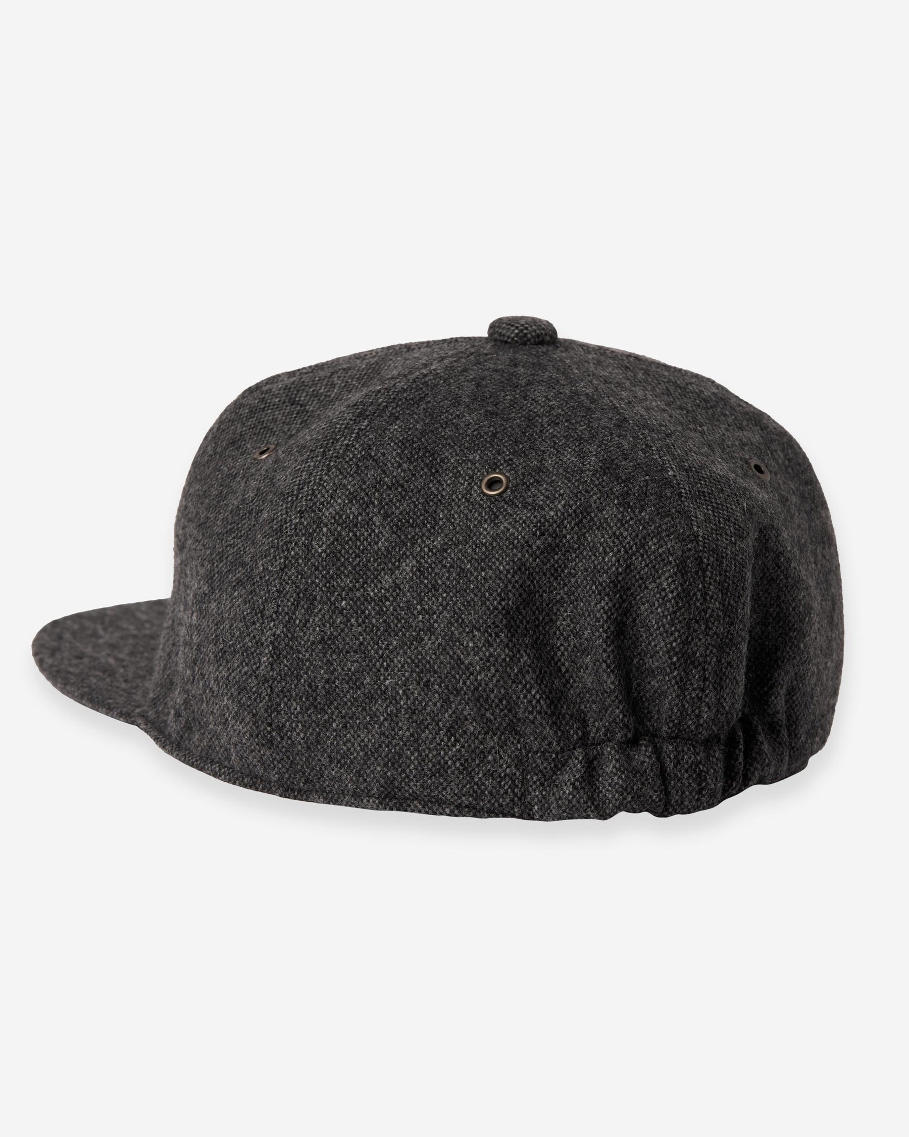 Recycled Tweed Cap - Grey