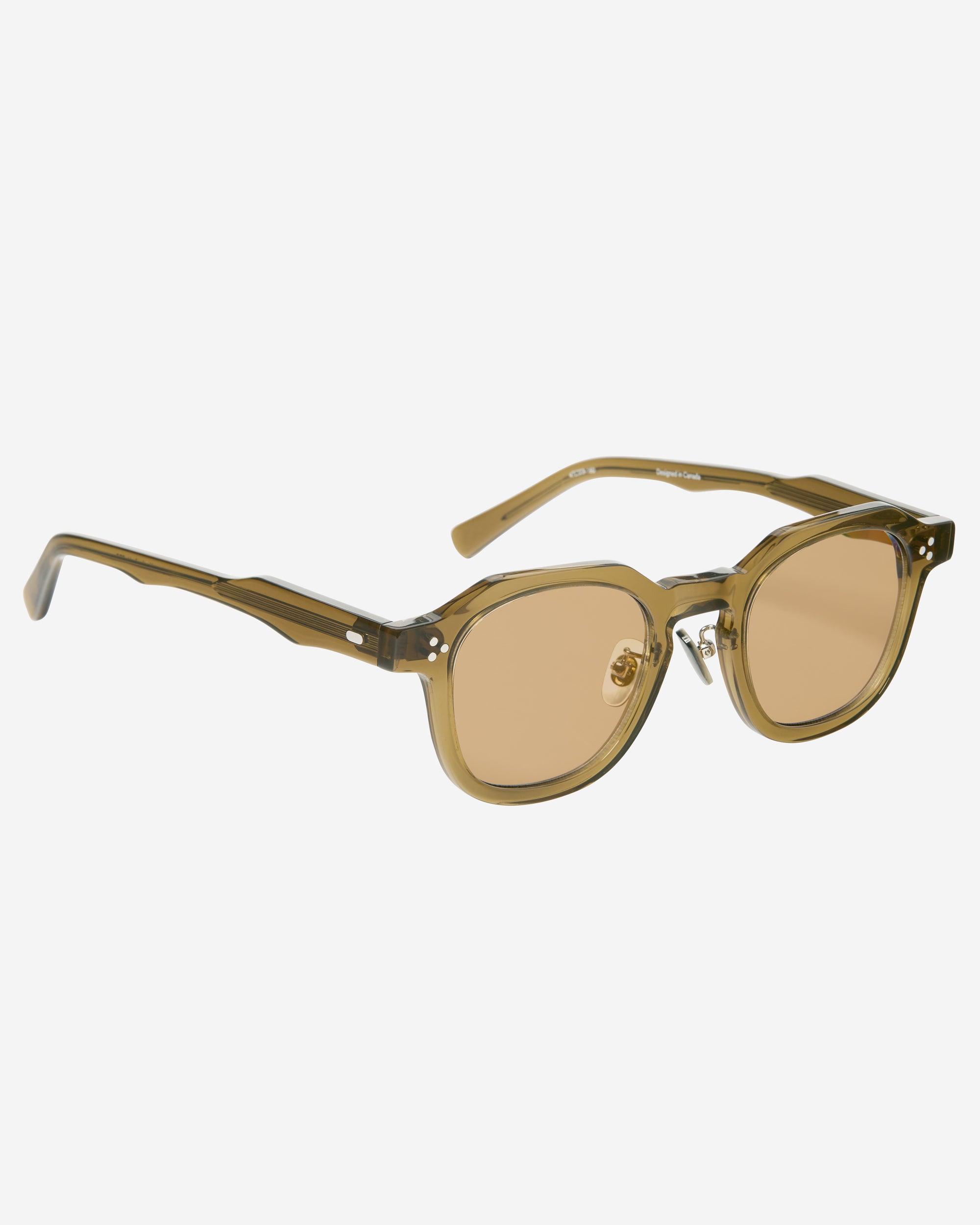 Salvi Sunglasses - Olive (Light Brown)