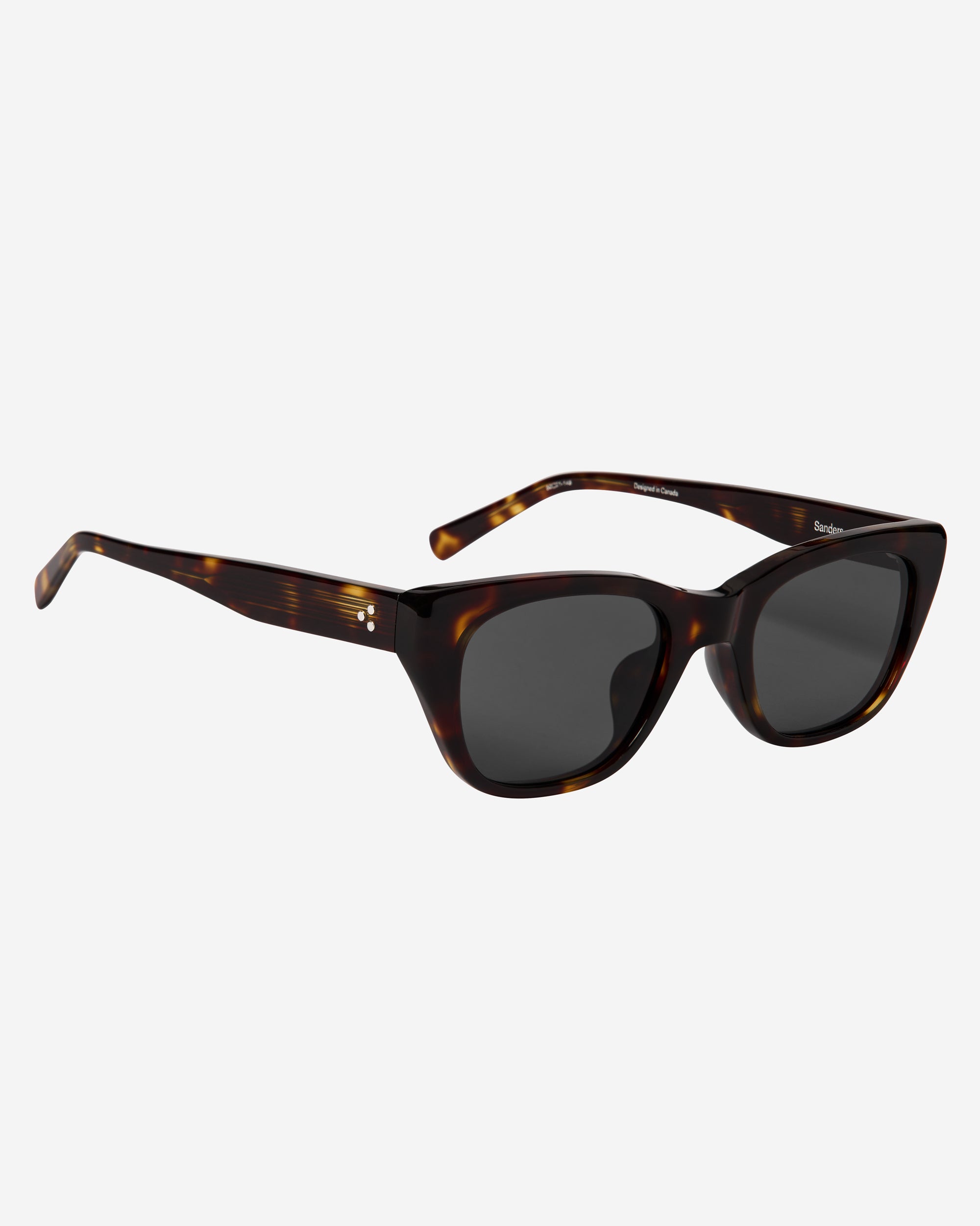 Sanders Sunglasses - Tortoise (Dark Grey)