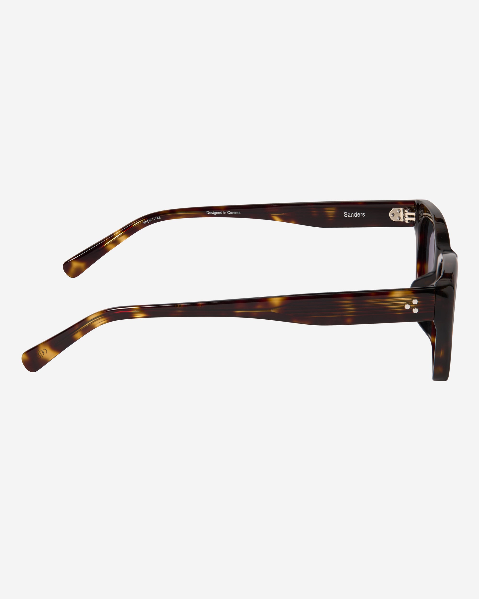 Sanders Sunglasses - Tortoise (Dark Grey)