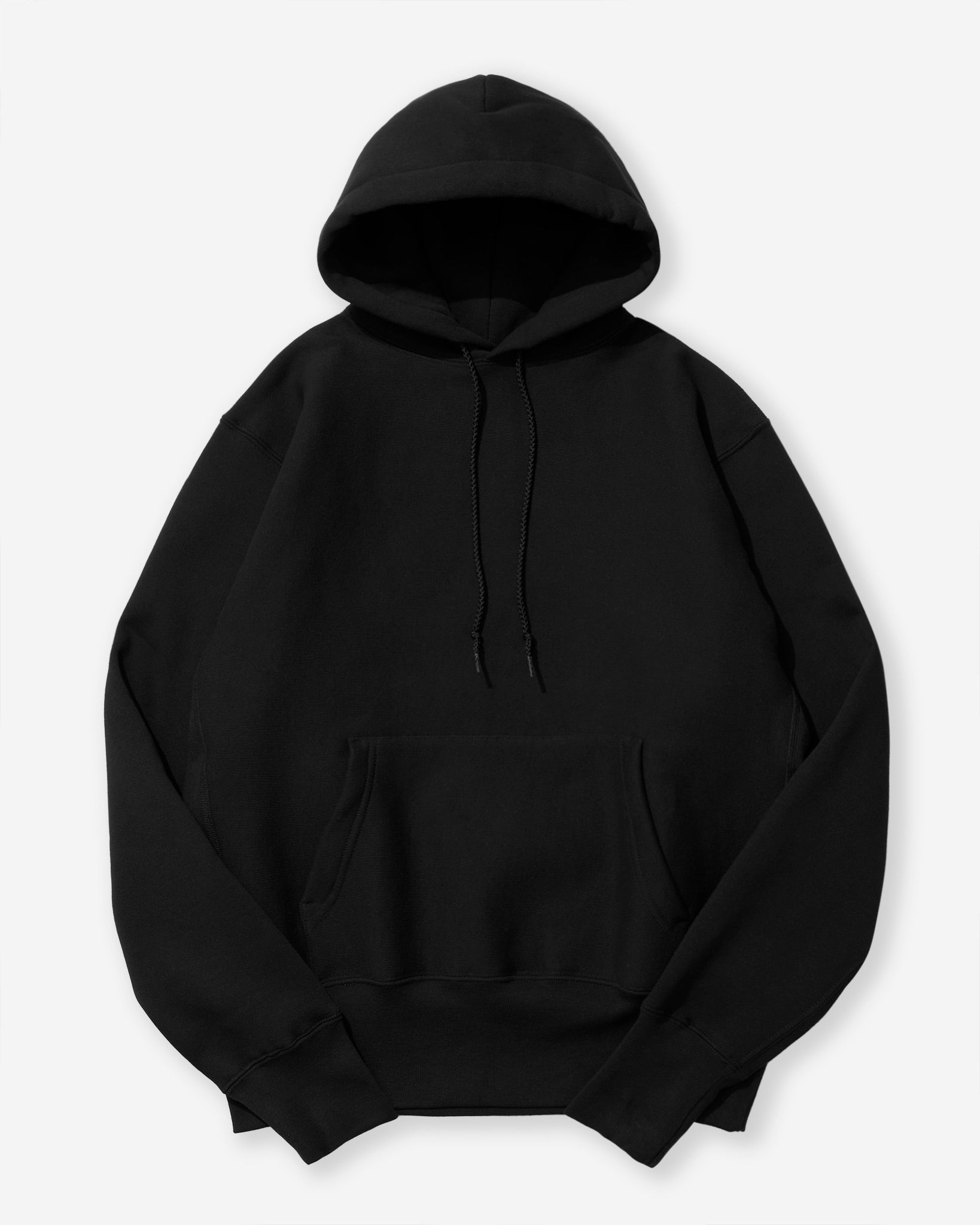 CROSS-KNIT® Pullover Hooded Sweatshirt - Black