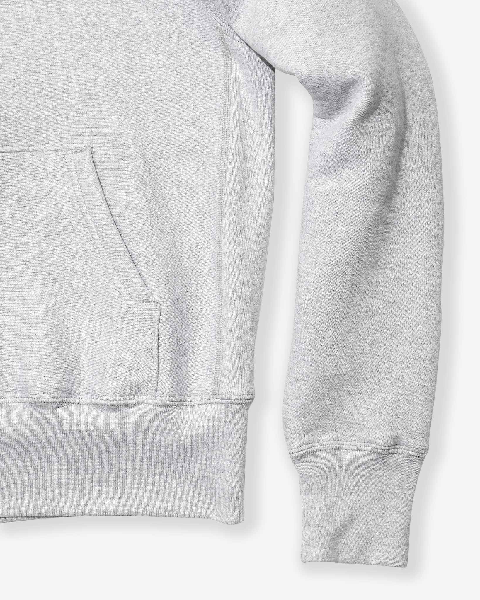 CROSS-KNIT® Pullover Hooded Sweatshirt - Grey