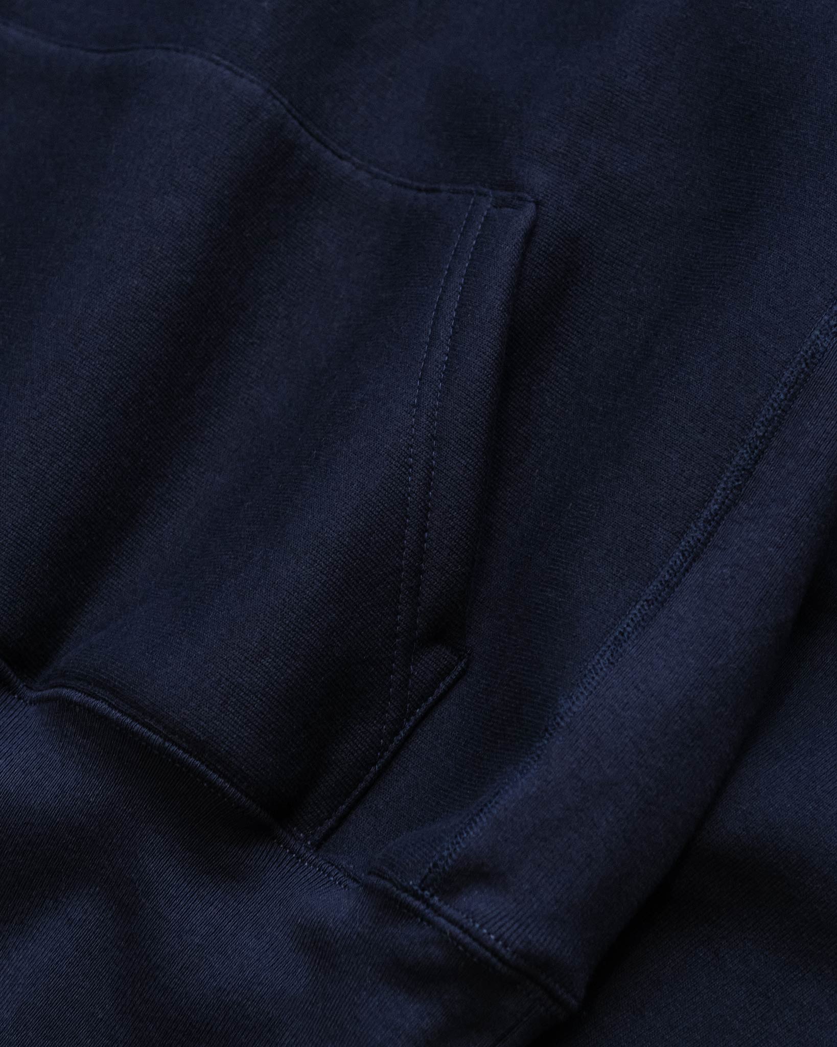 CROSS-KNIT® Pullover Hooded Sweatshirt - Navy