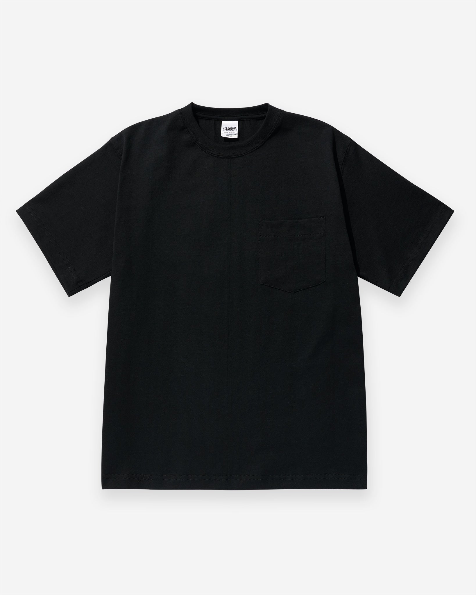 MAX-WEIGHT® Pocket T-Shirt - Black