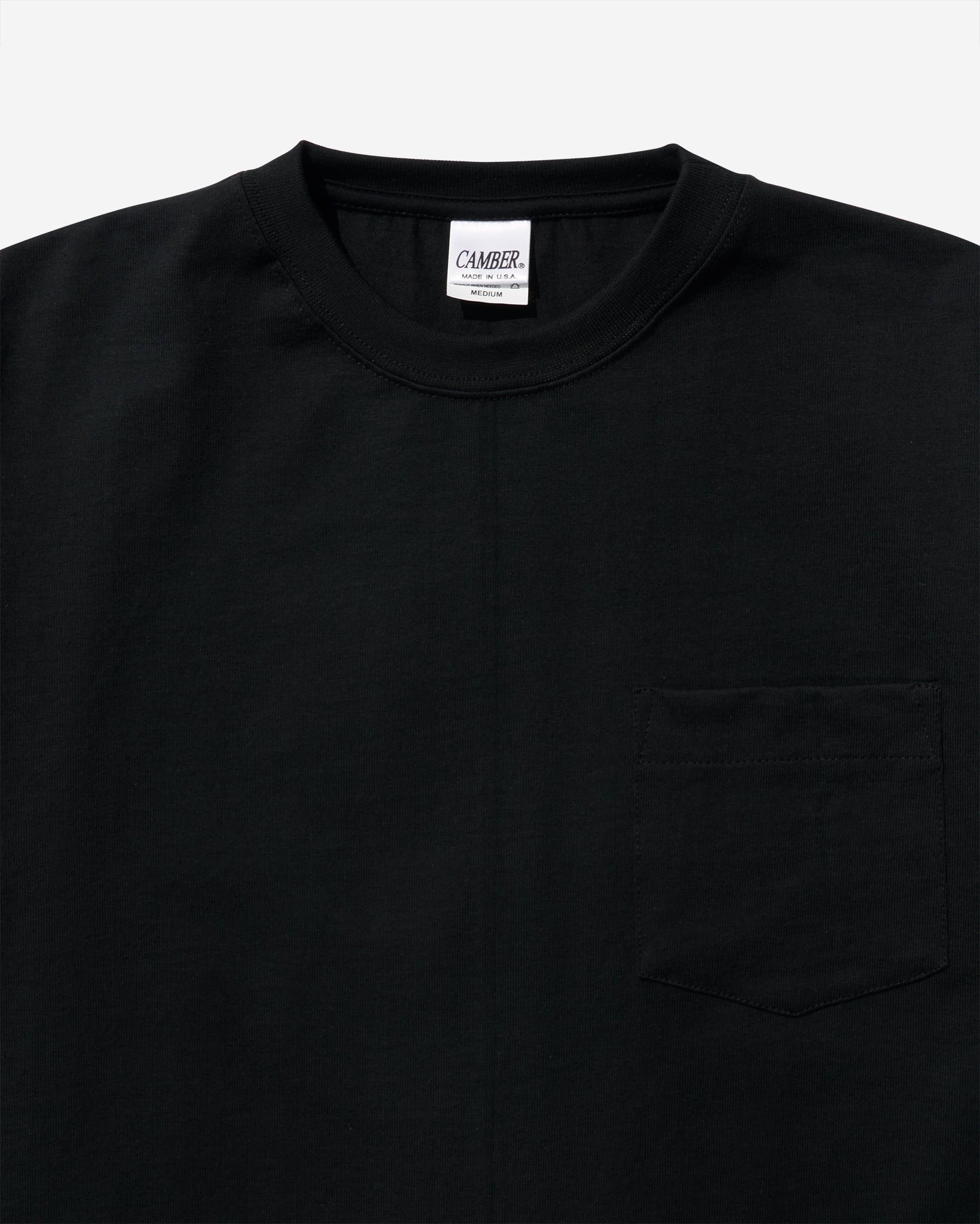 MAX-WEIGHT® Pocket T-Shirt - Black