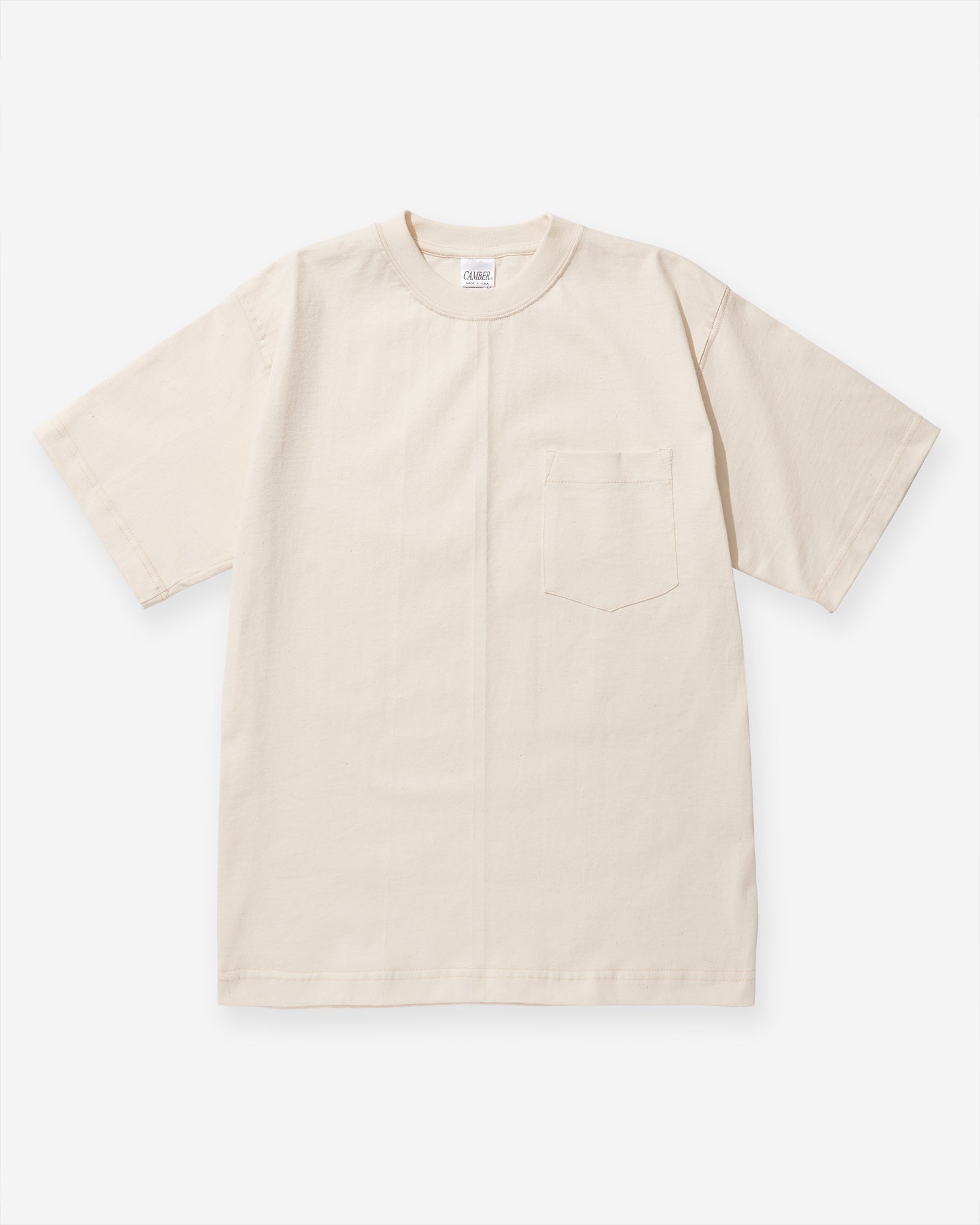 MAX-WEIGHT® Pocket T-Shirt - Natural