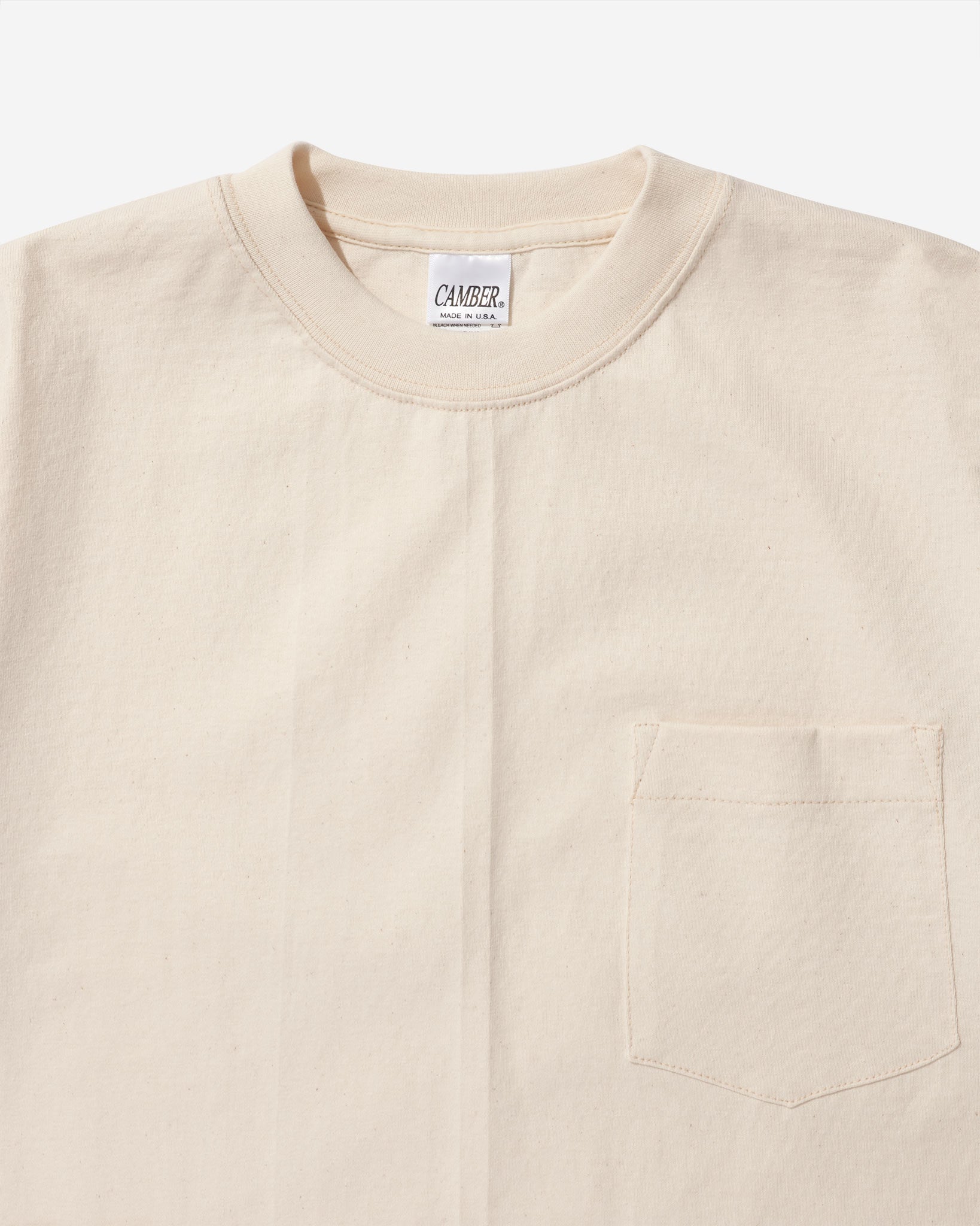 MAX-WEIGHT® Pocket T-Shirt - Natural
