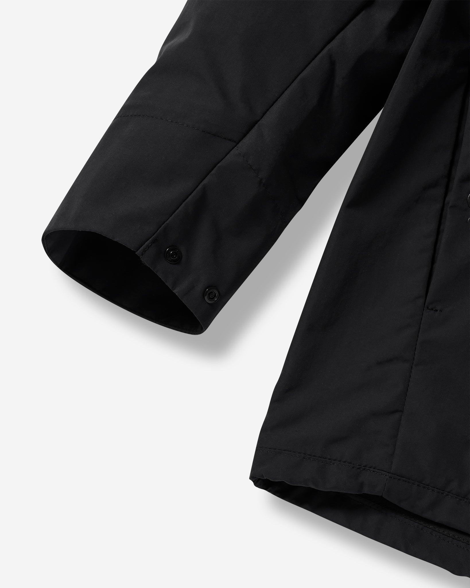 Double Zip Windbreaker (JK-OB02) - Black