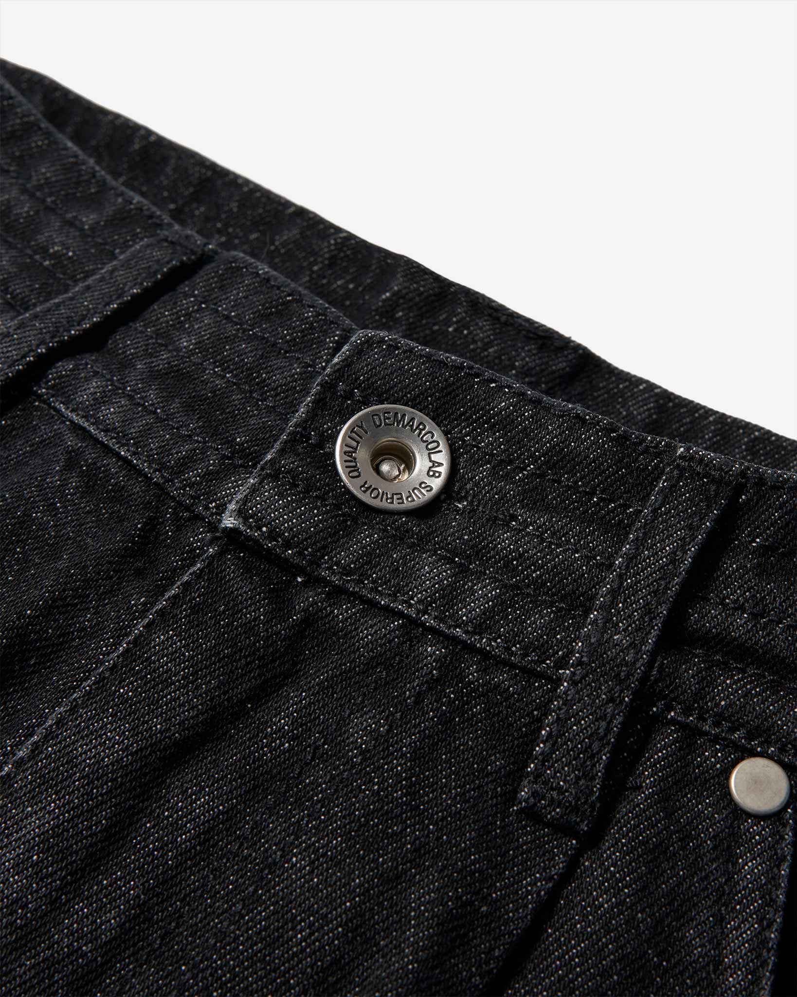 Silver Dub Denim - Black