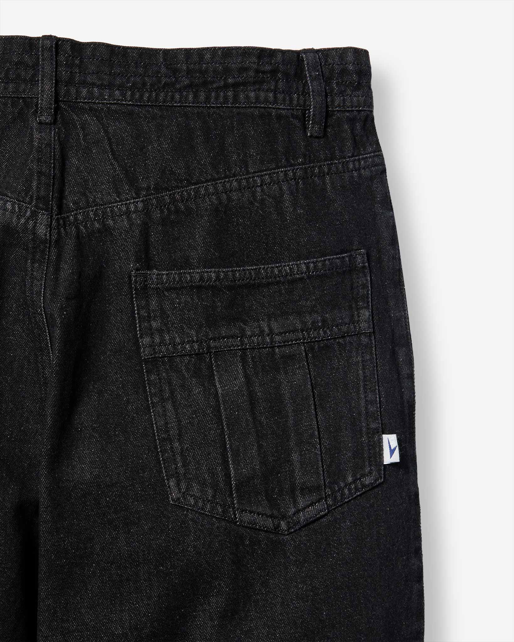 Silver Dub Denim - Black