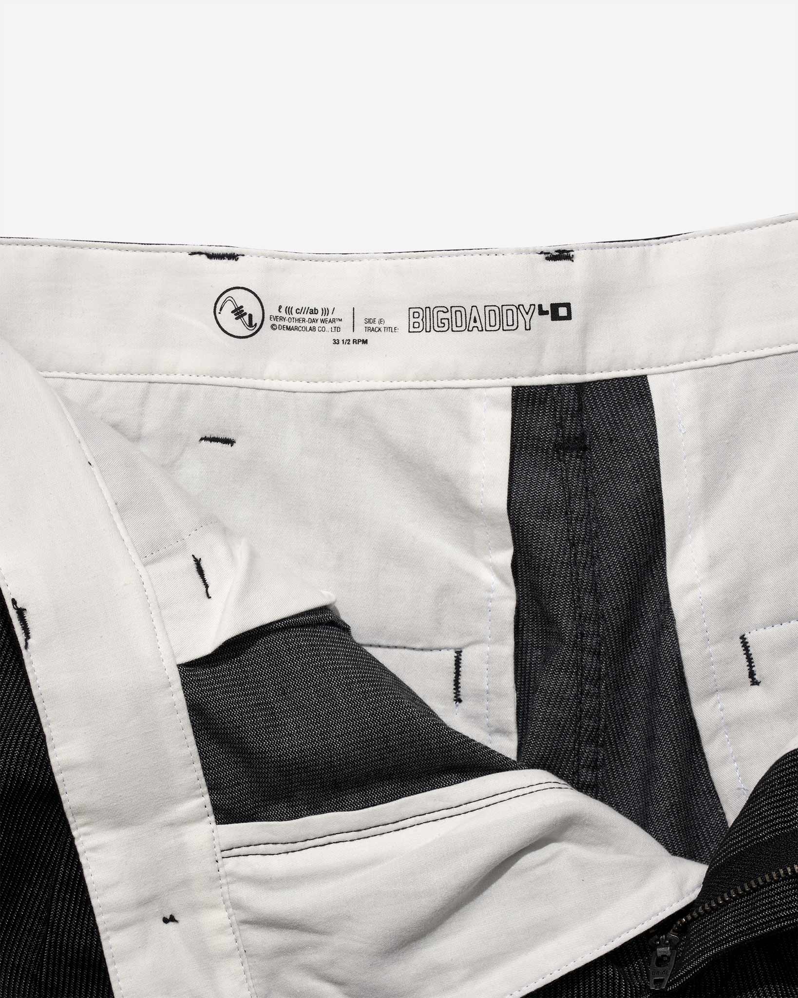 BIGDADDY40 Cord Chino - Black